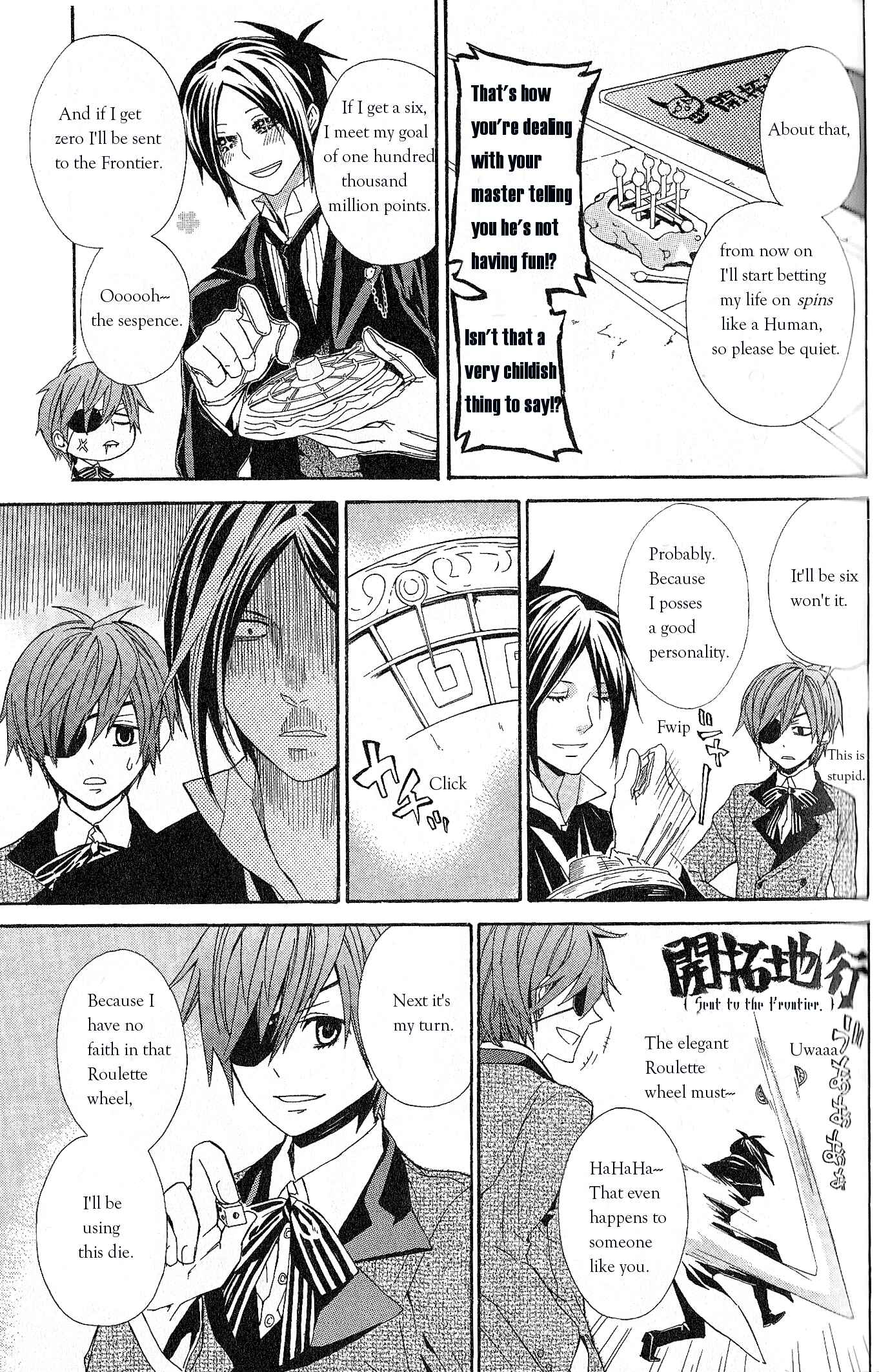 Page 9 Chapter 7 Black Butler Anthology Comic