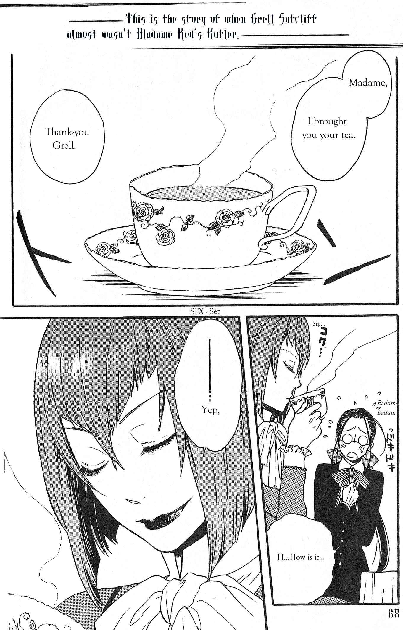 Page 2 Chapter 6 Black Butler Anthology Comic