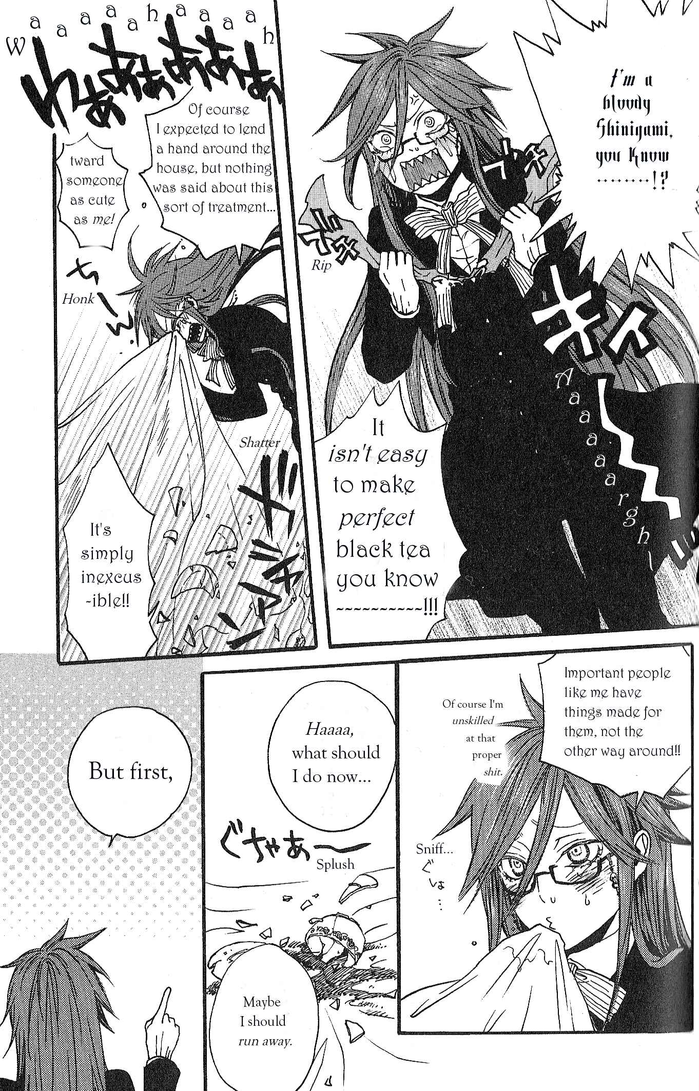 Page 5 Chapter 6 Black Butler Anthology Comic