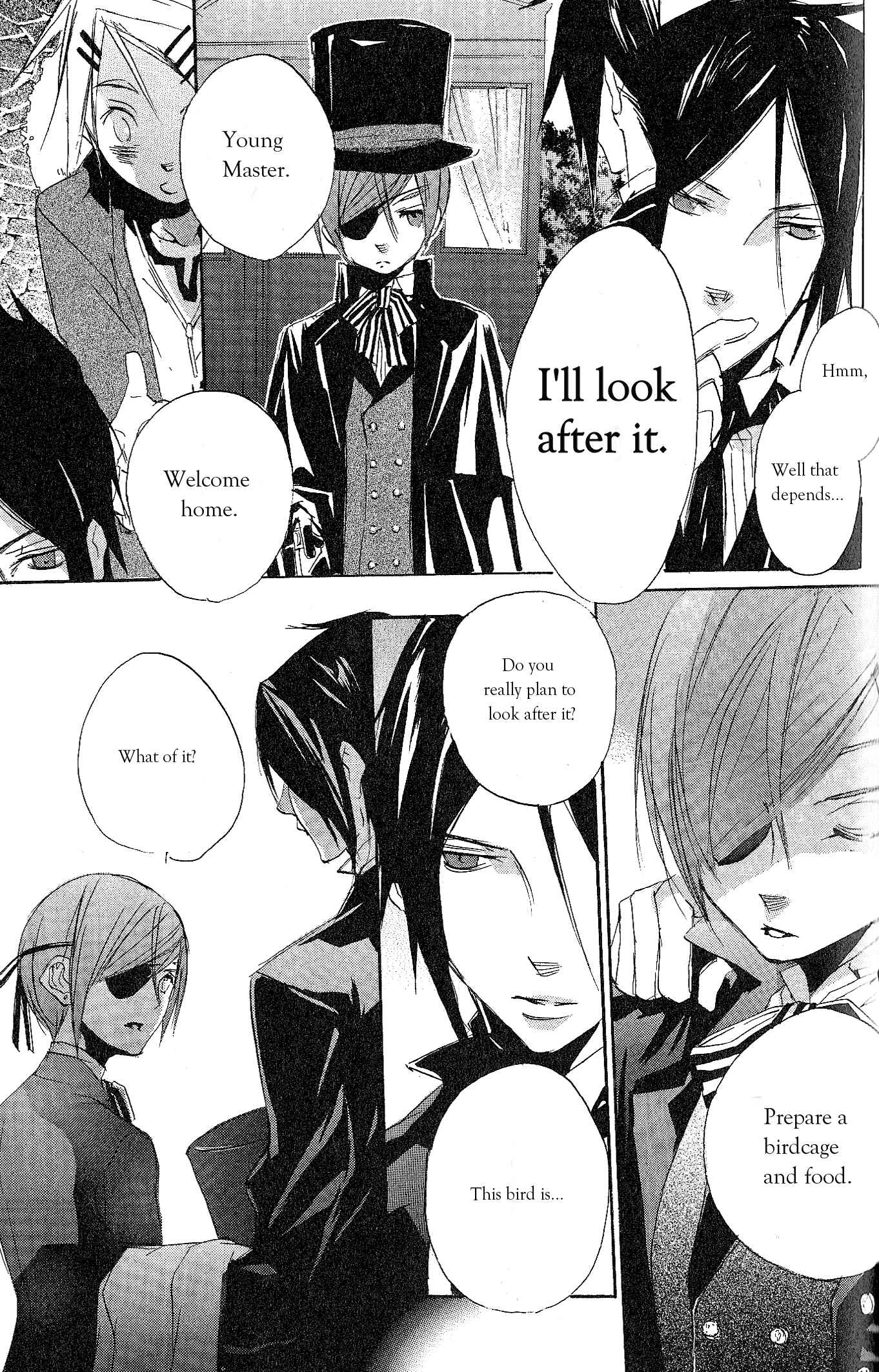Page 3 Chapter 13 Black Butler Anthology Comic