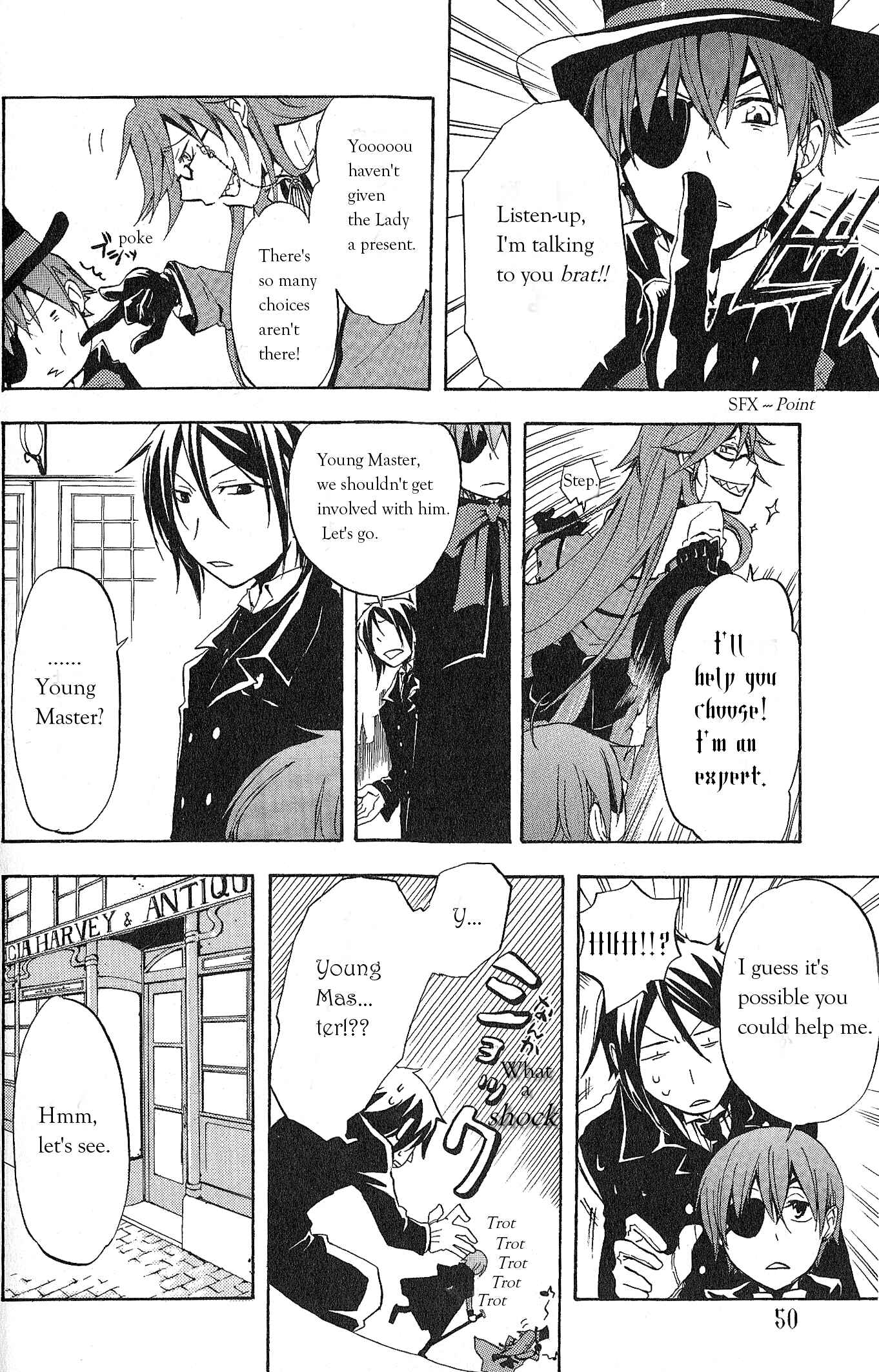 Page 8 Chapter 4 Black Butler Anthology Comic