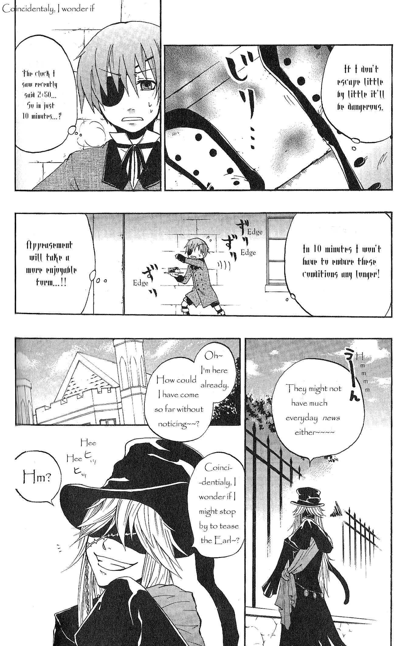 Page 10 Chapter 9 Black Butler Anthology Comic