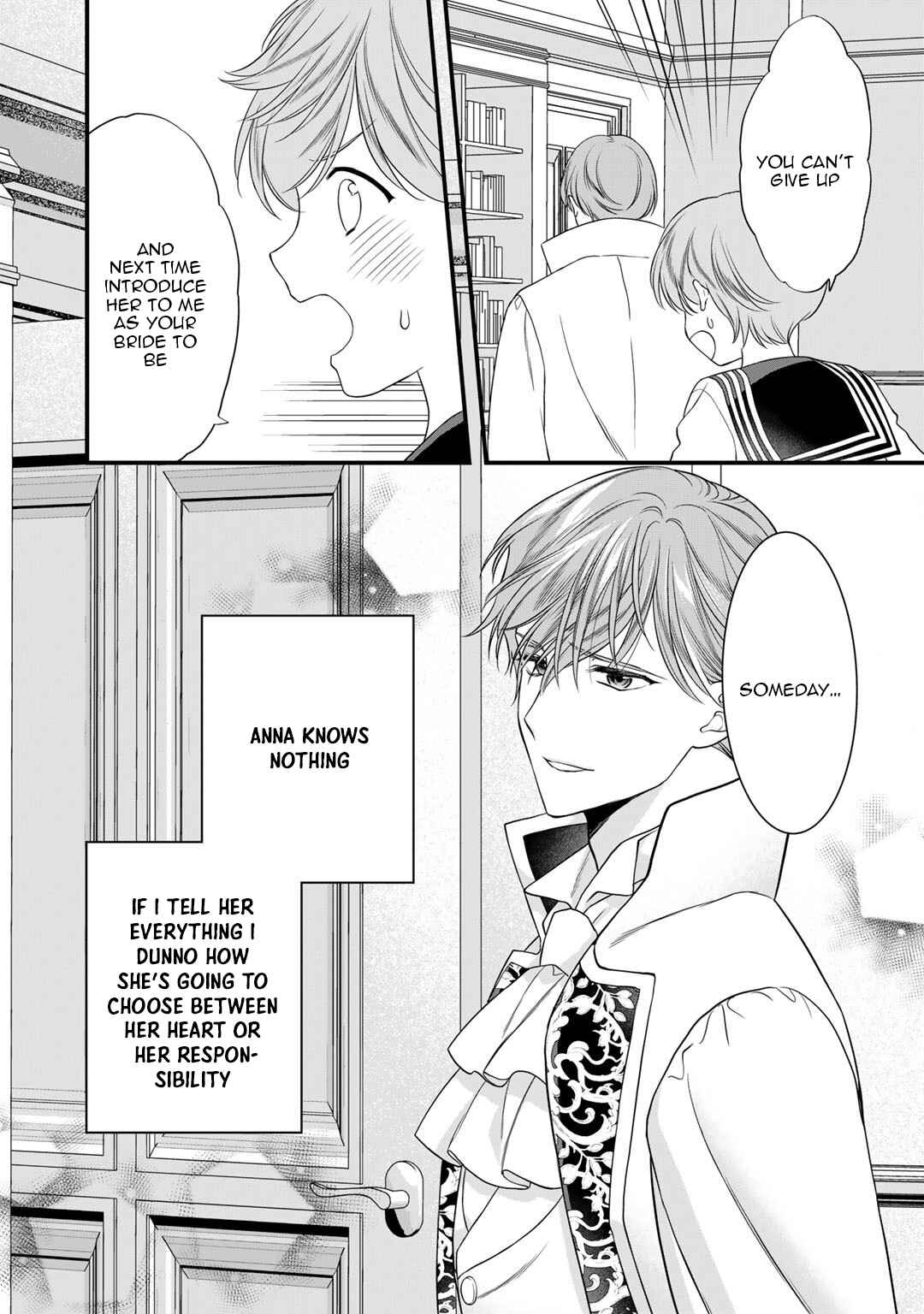 Page 8 Chapter 17.2 Tsunderu Moto-Akuyaku Reijo wa Do-S Ouji-sama kara Nigedashitai