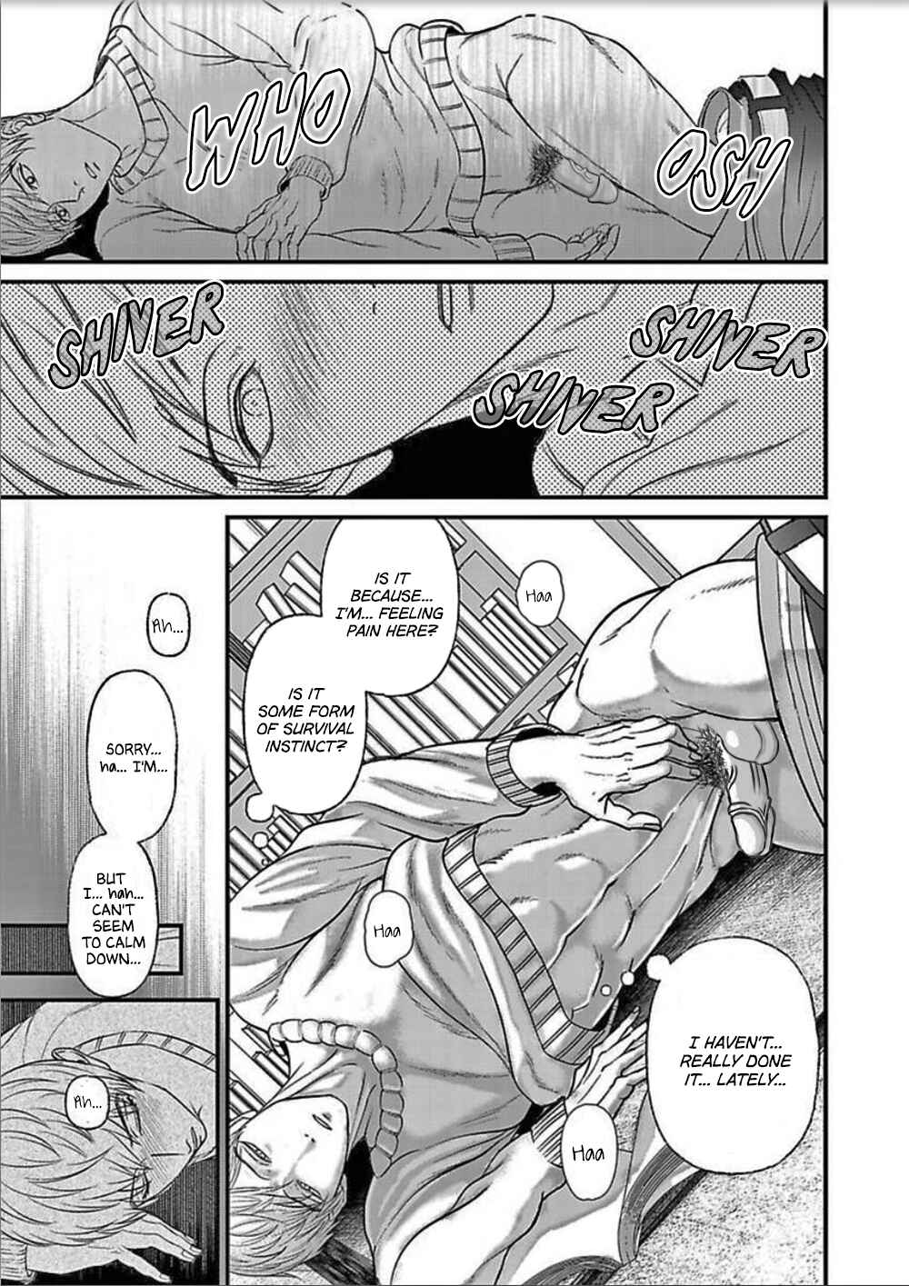 Page 16 Chapter 1 Korashime Heya, Ritsu Chi Iririo Kinzu.