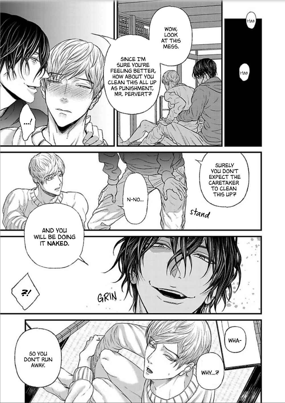 Page 22 Chapter 1 Korashime Heya, Ritsu Chi Iririo Kinzu.
