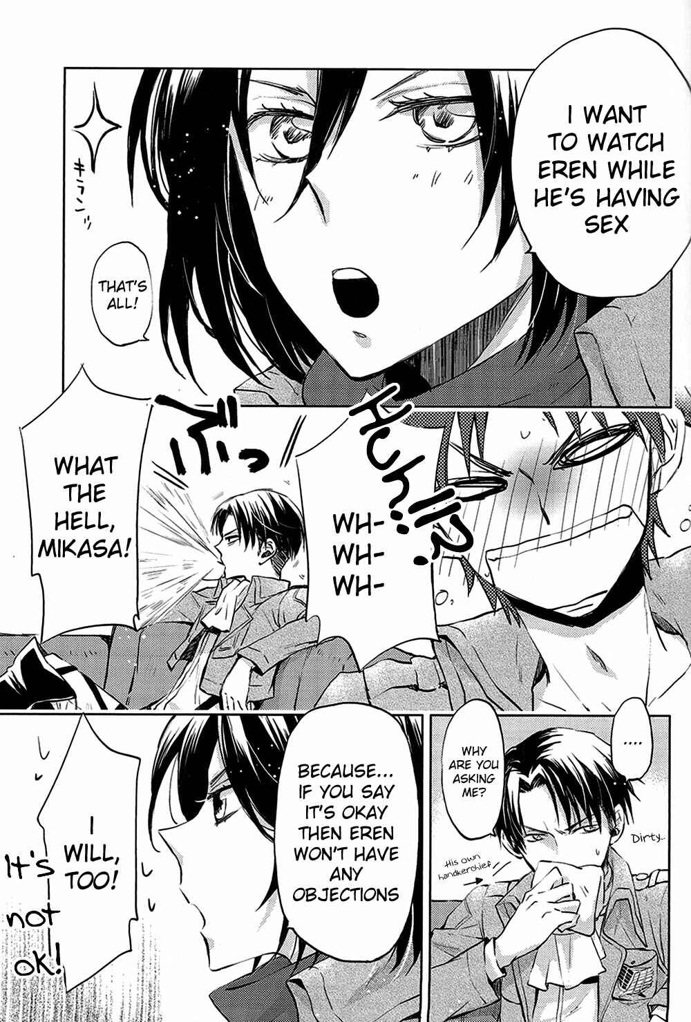 Page 11 Chapter Unknown_2466 Shingeki no Kyojin - Ryoute ni Saikyou (Doujinshi)