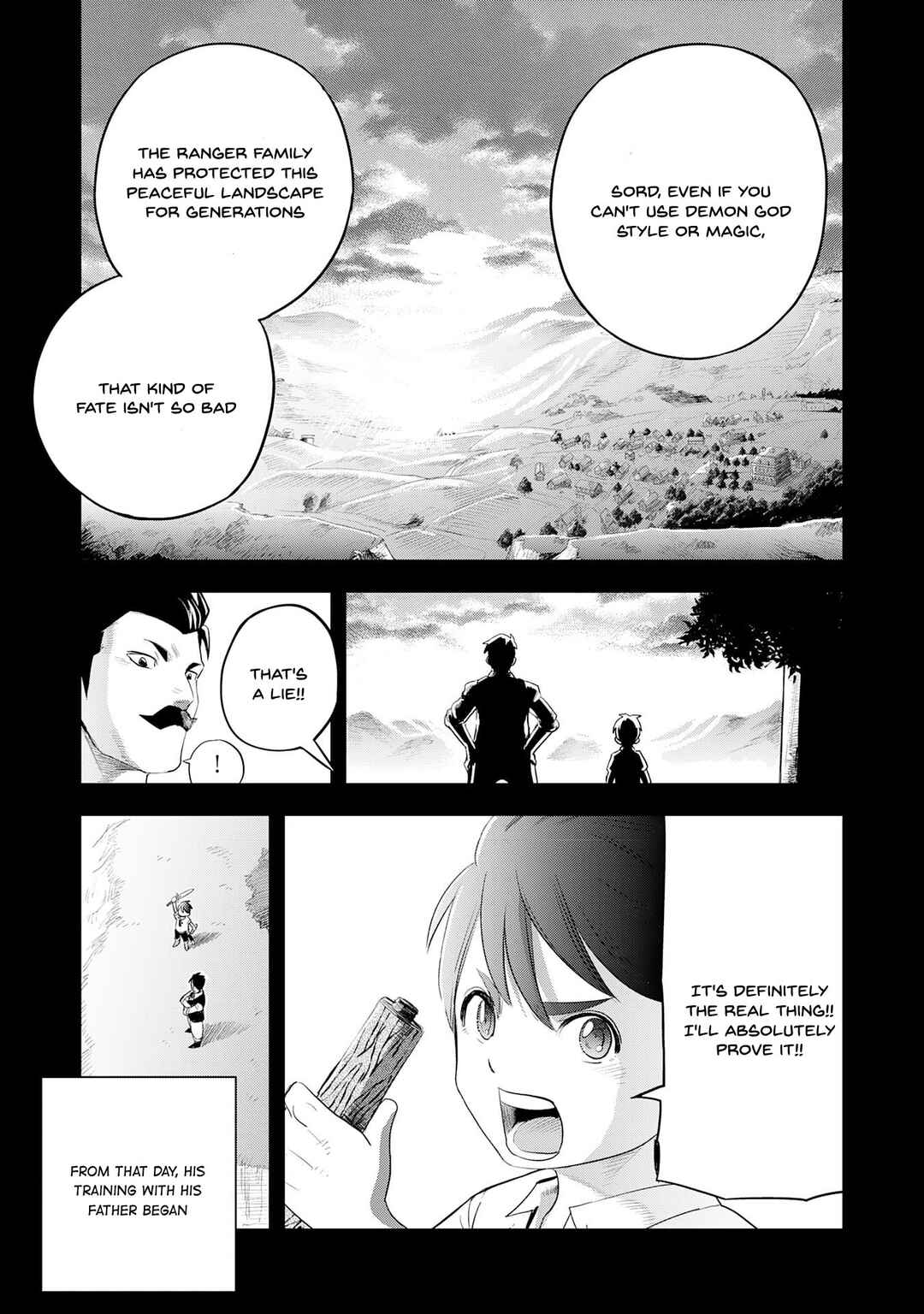 Page 16 Chapter 1.1 Mahou ga Tsukaenai Mob Character ni Tenseishita kedo, Ore dake Tsukaeru Saikyou Kengi de Nariagaru ~Oshi no Akuyaku Reijou no Ani to Natta Otoko wa Hametsu Flag wo Tatakikiri, Game Sekai de Musousuru~