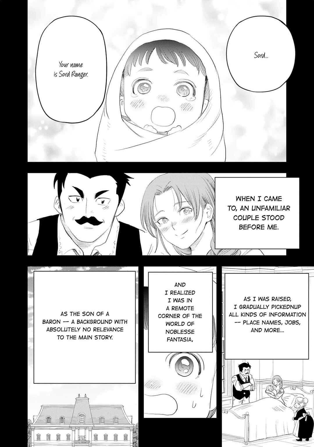 Page 9 Chapter 1.1 Mahou ga Tsukaenai Mob Character ni Tenseishita kedo, Ore dake Tsukaeru Saikyou Kengi de Nariagaru ~Oshi no Akuyaku Reijou no Ani to Natta Otoko wa Hametsu Flag wo Tatakikiri, Game Sekai de Musousuru~