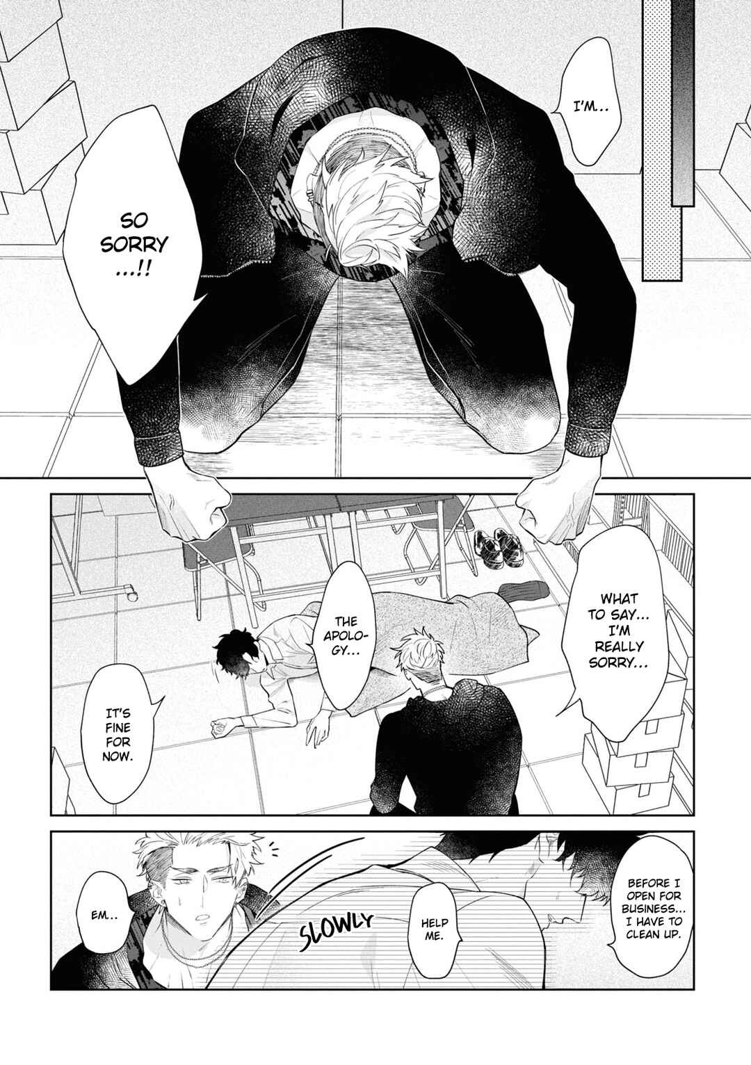 Page 23 Chapter 1 Ai da, Koi dano Shouhosen