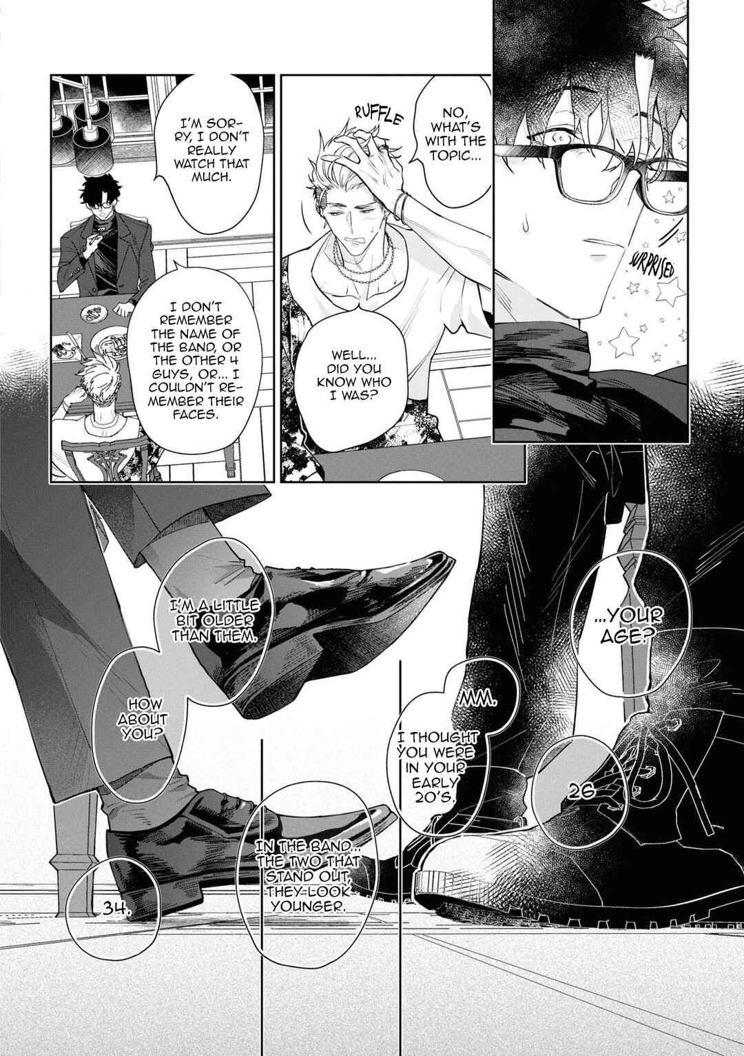 Page 11 Chapter 3 Ai da, Koi dano Shouhosen