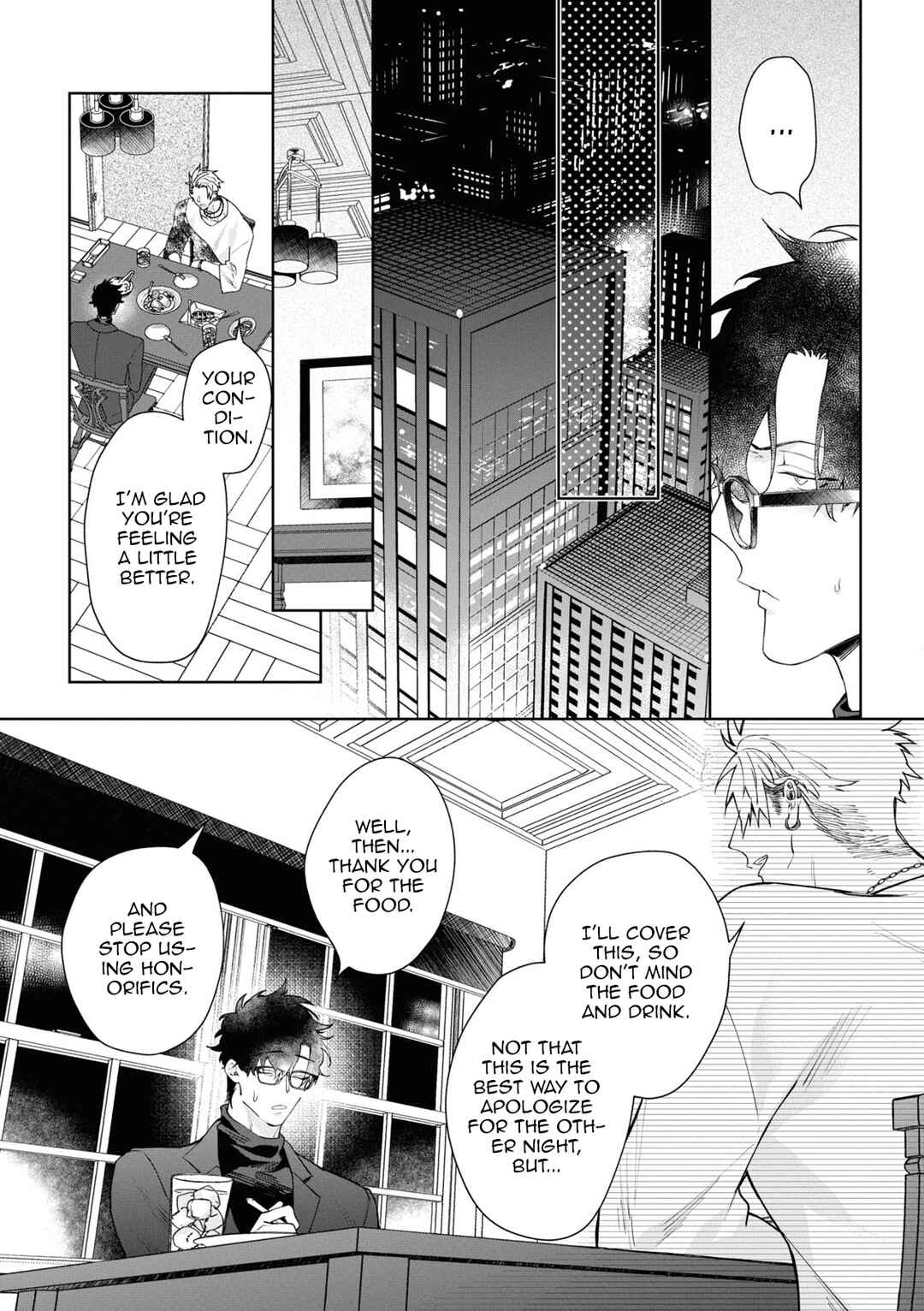 Page 8 Chapter 3 Ai da, Koi dano Shouhosen