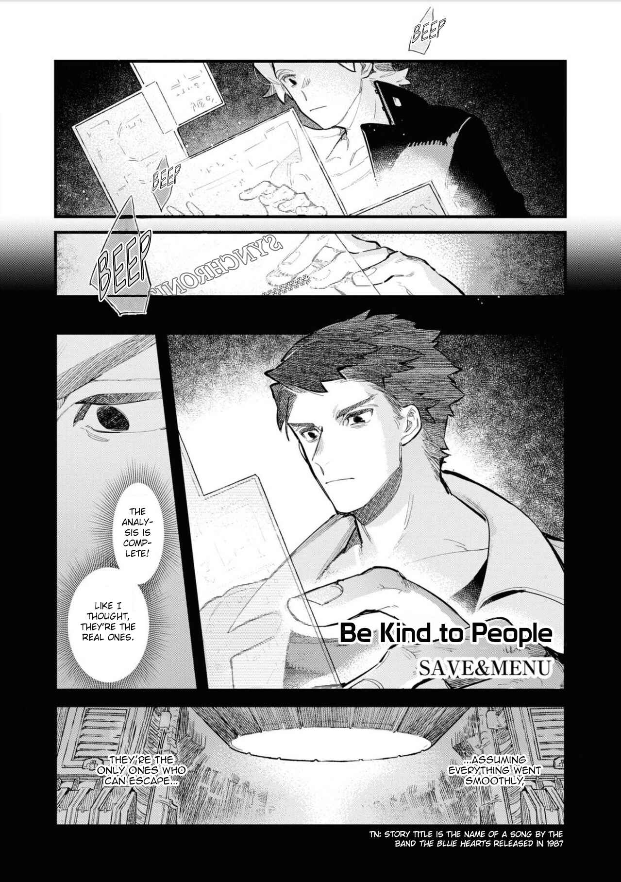 Page 1 Chapter 9 13 Sentinels: Aegis Rim Official Comic Anthology