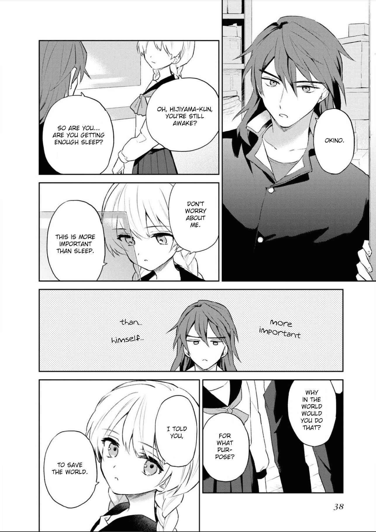 Page 4 Chapter 4 13 Sentinels: Aegis Rim Official Comic Anthology