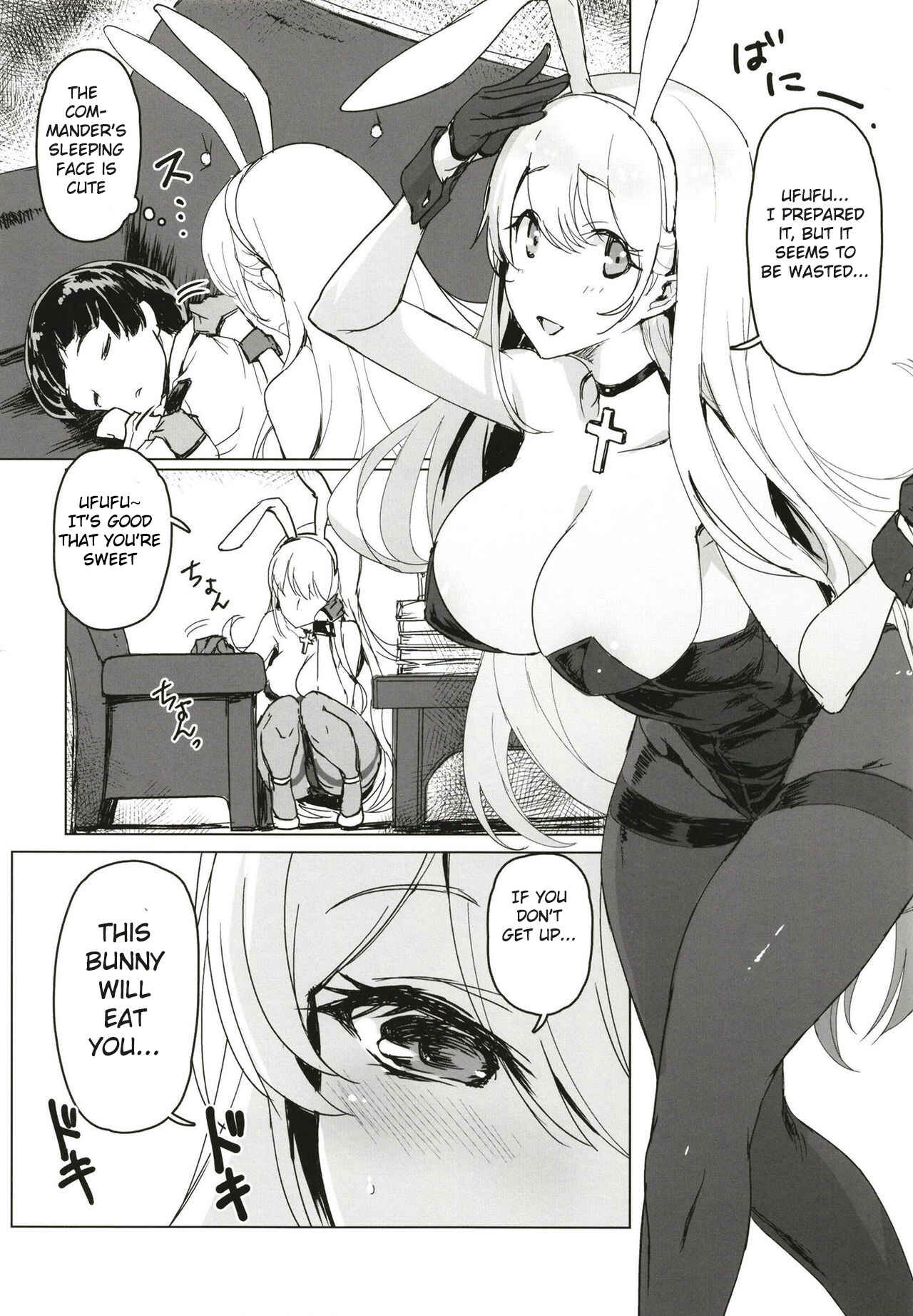Page 6 Chapter Unknown_79e1 Azur Lane - Shota Shikikan wa Bunny Girl Hishokan no Yume o Miru