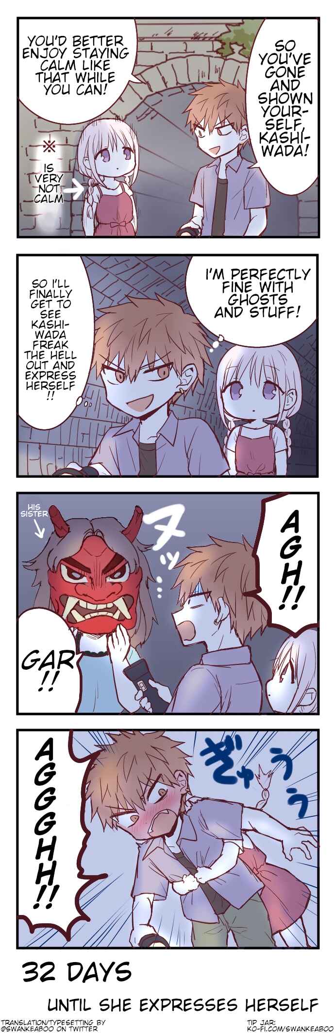 Page 1 Chapter 68 100-nichigo ni Kao ni Deru Kashiwada-san