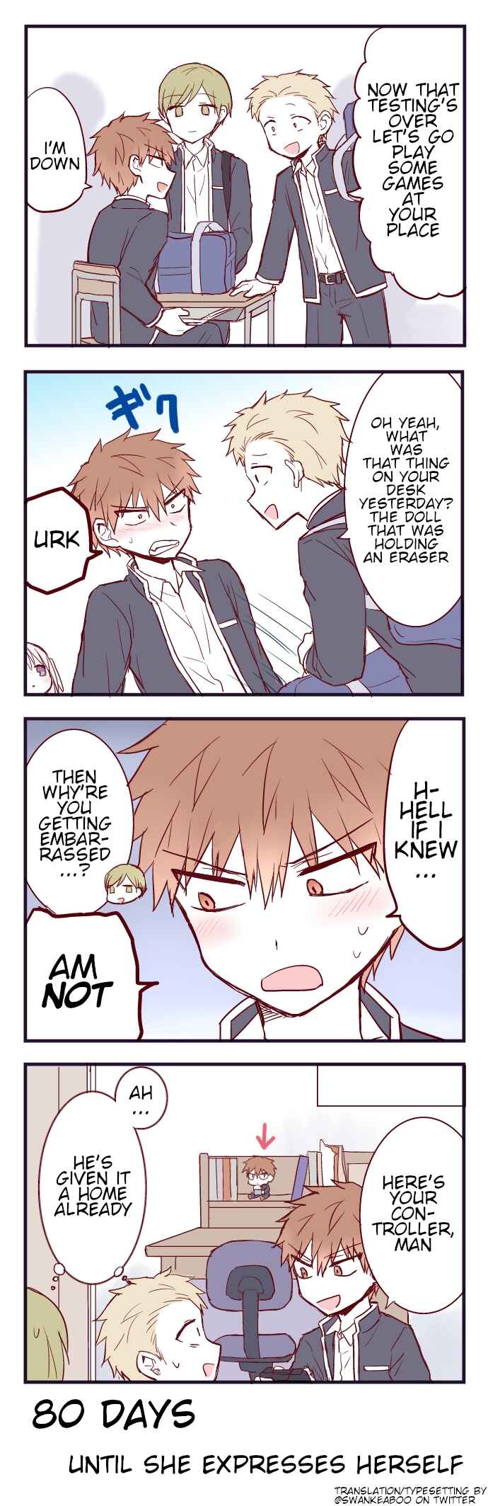 Page 1 Chapter 20 100-nichigo ni Kao ni Deru Kashiwada-san