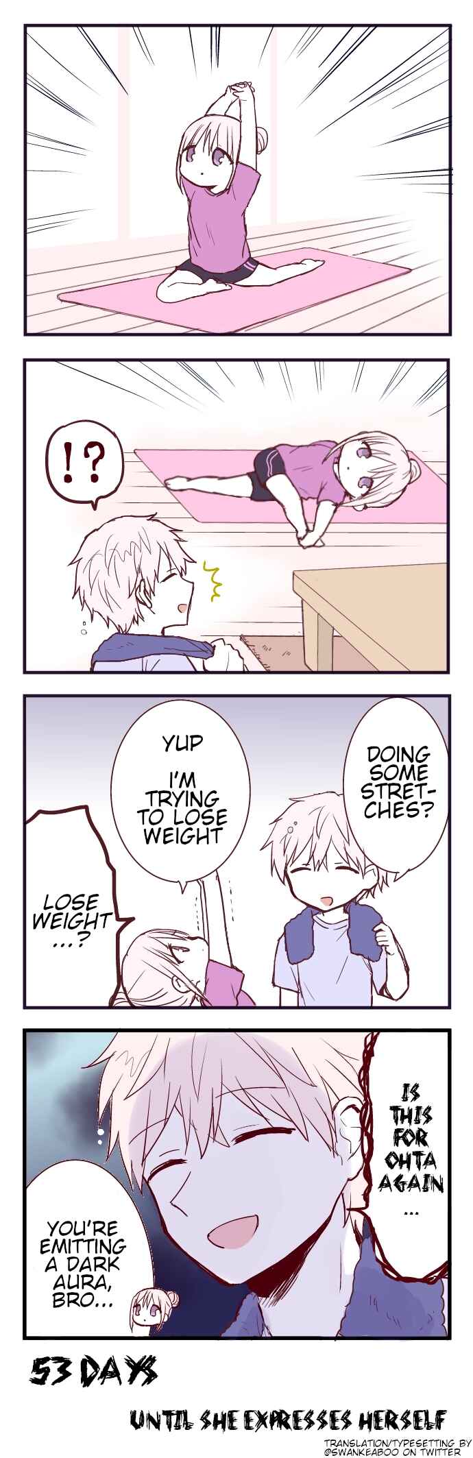 Page 1 Chapter 47 100-nichigo ni Kao ni Deru Kashiwada-san
