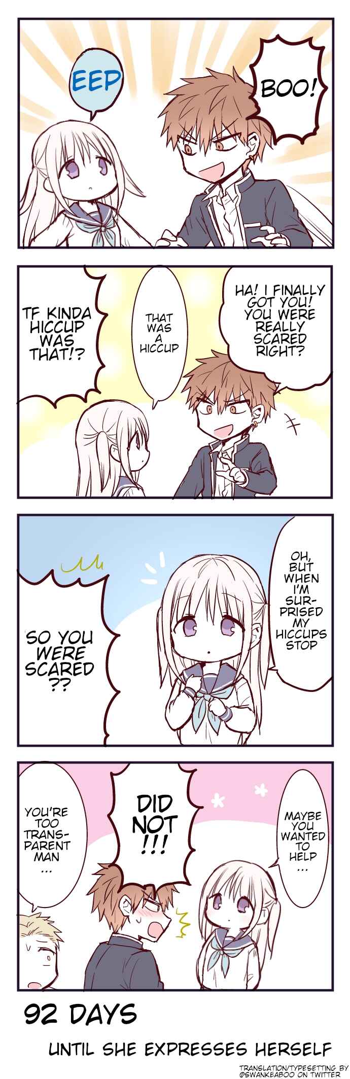 Page 1 Chapter 8 100-nichigo ni Kao ni Deru Kashiwada-san