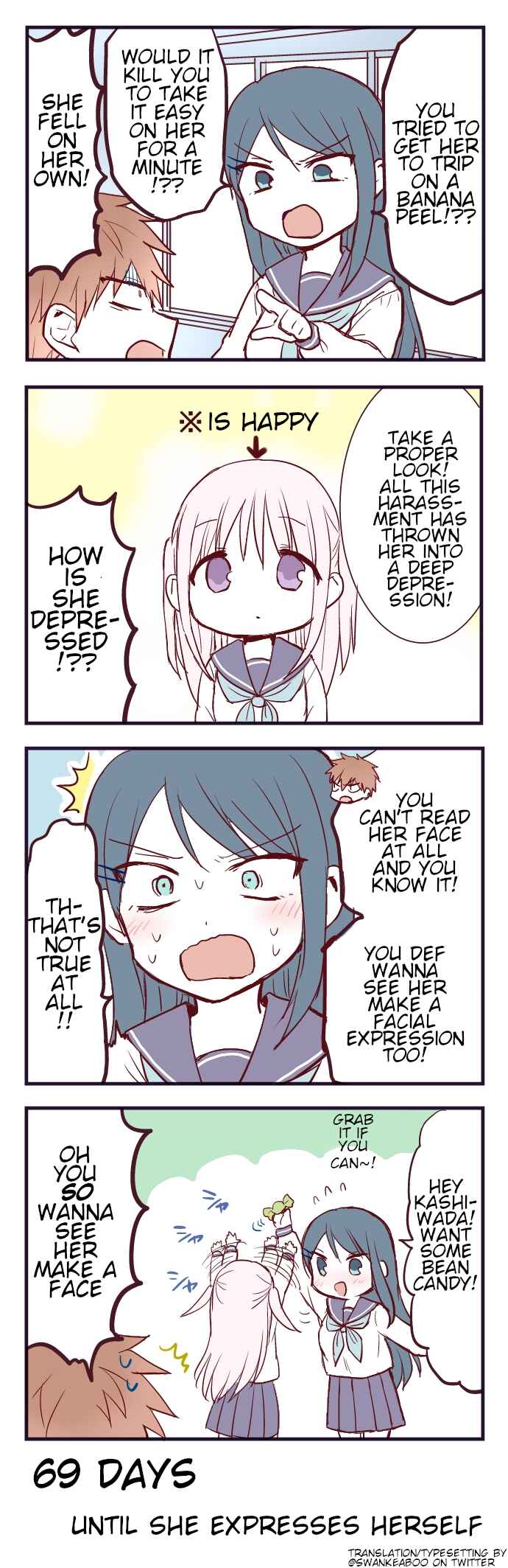 Page 1 Chapter 31 100-nichigo ni Kao ni Deru Kashiwada-san