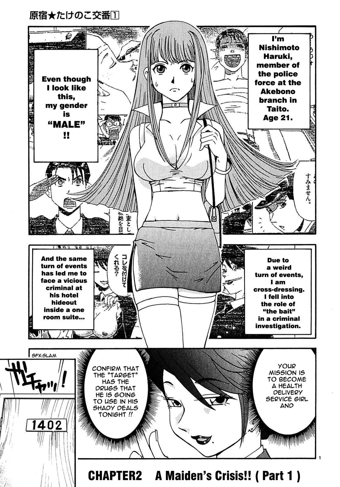 Page 2 Chapter 2 Harajuku ★ Takenoko Police Box