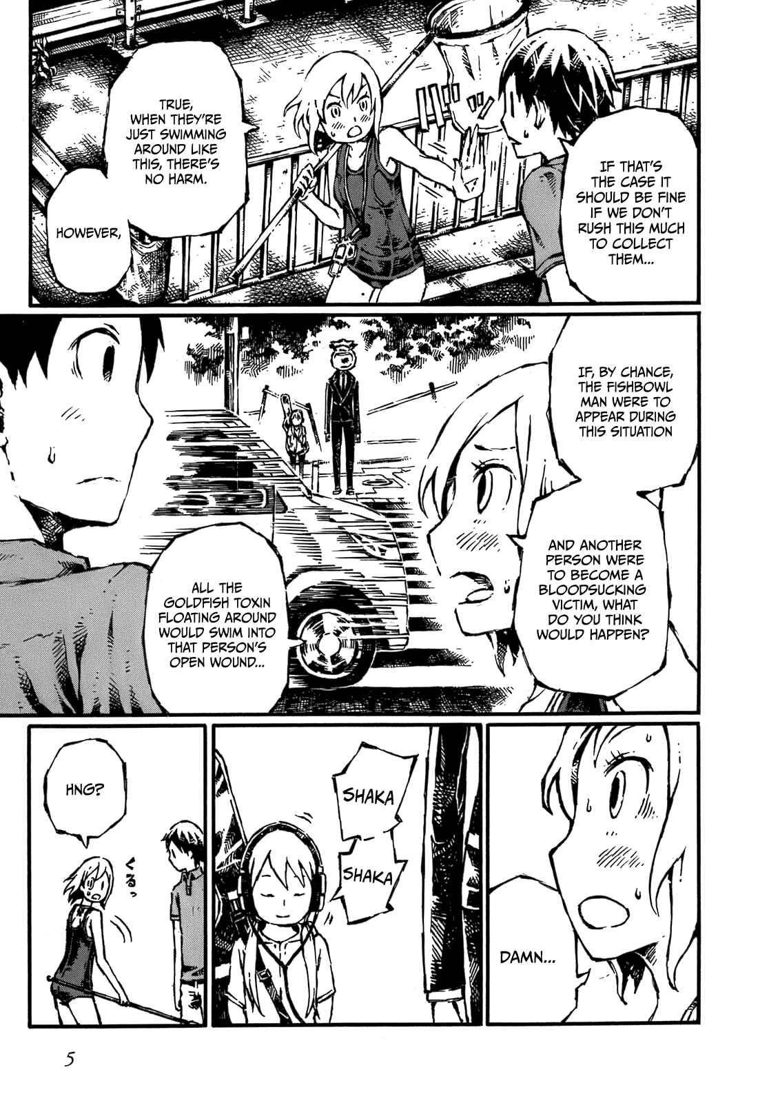 Page 8 Chapter 8 Blood Diver Ringo and the Fishbowl Man