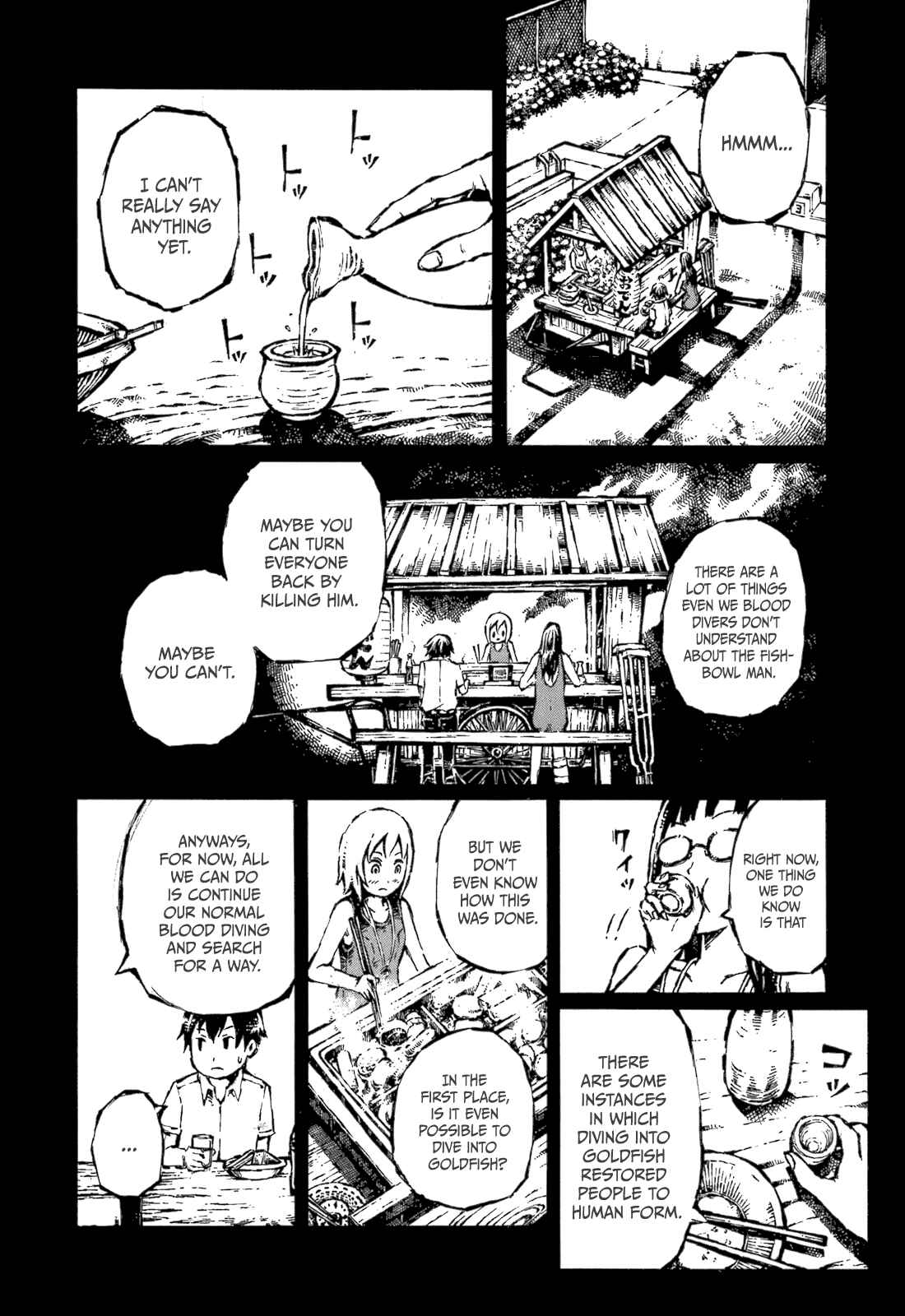 Page 18 Chapter 6 Blood Diver Ringo and the Fishbowl Man