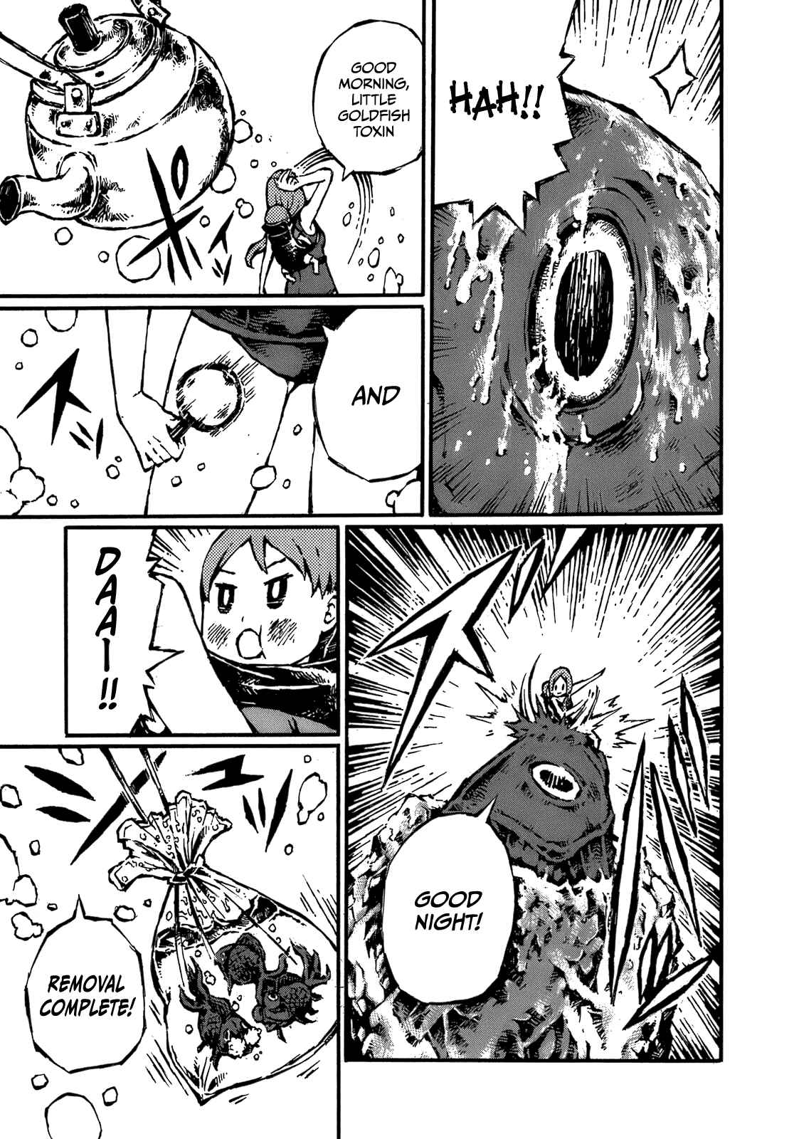 Page 3 Chapter 9 Blood Diver Ringo and the Fishbowl Man