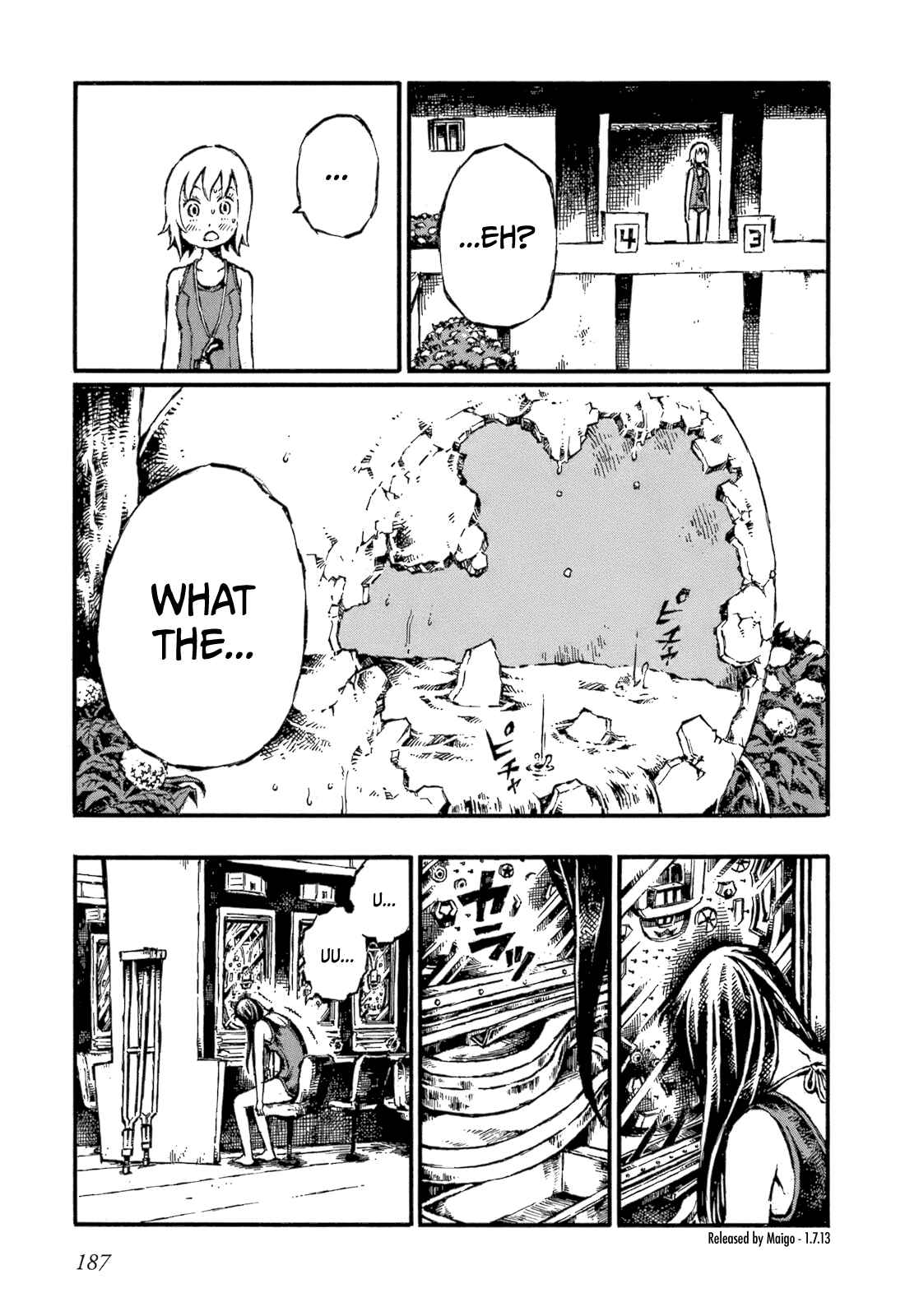 Page 21 Chapter 7 Blood Diver Ringo and the Fishbowl Man
