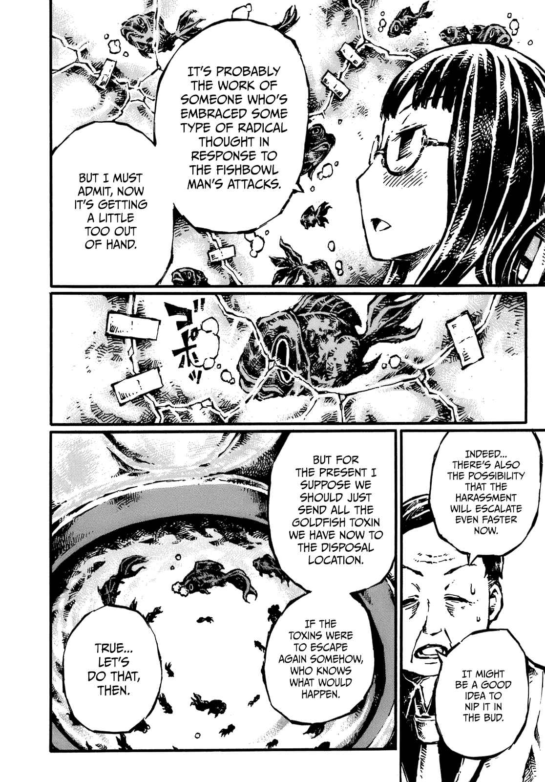 Page 4 Chapter 12 Blood Diver Ringo and the Fishbowl Man