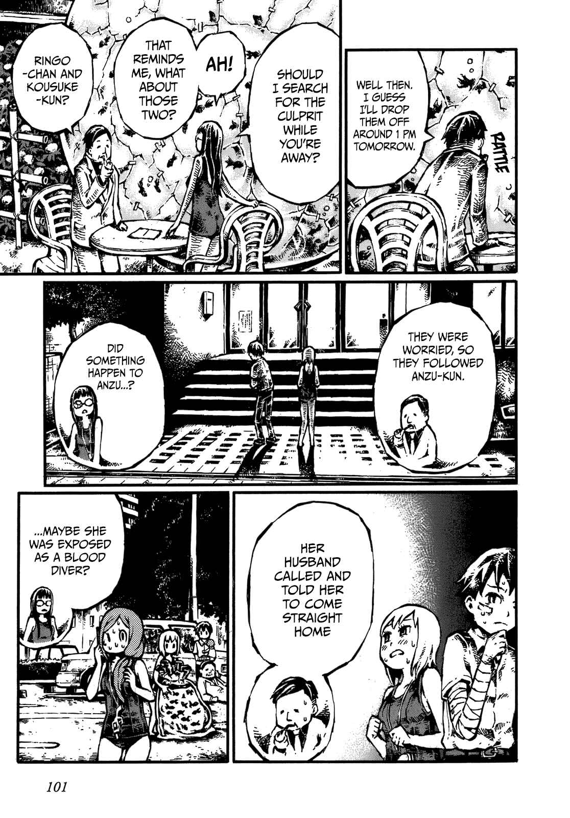 Page 5 Chapter 12 Blood Diver Ringo and the Fishbowl Man