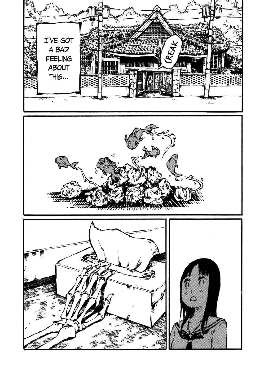 Page 6 Chapter 14.1 Blood Diver Ringo and the Fishbowl Man