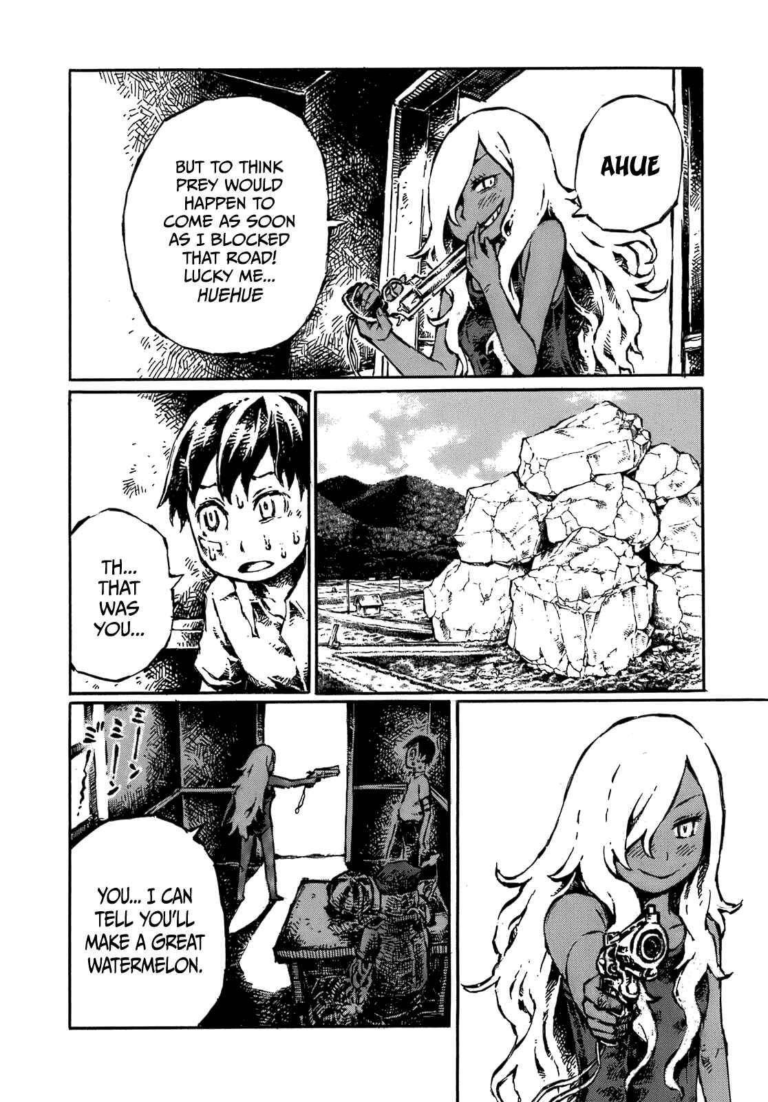 Page 12 Chapter 14 Blood Diver Ringo and the Fishbowl Man