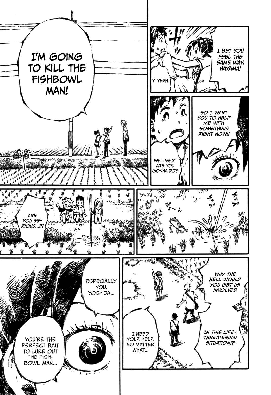 Page 11 Chapter 4 Blood Diver Ringo and the Fishbowl Man
