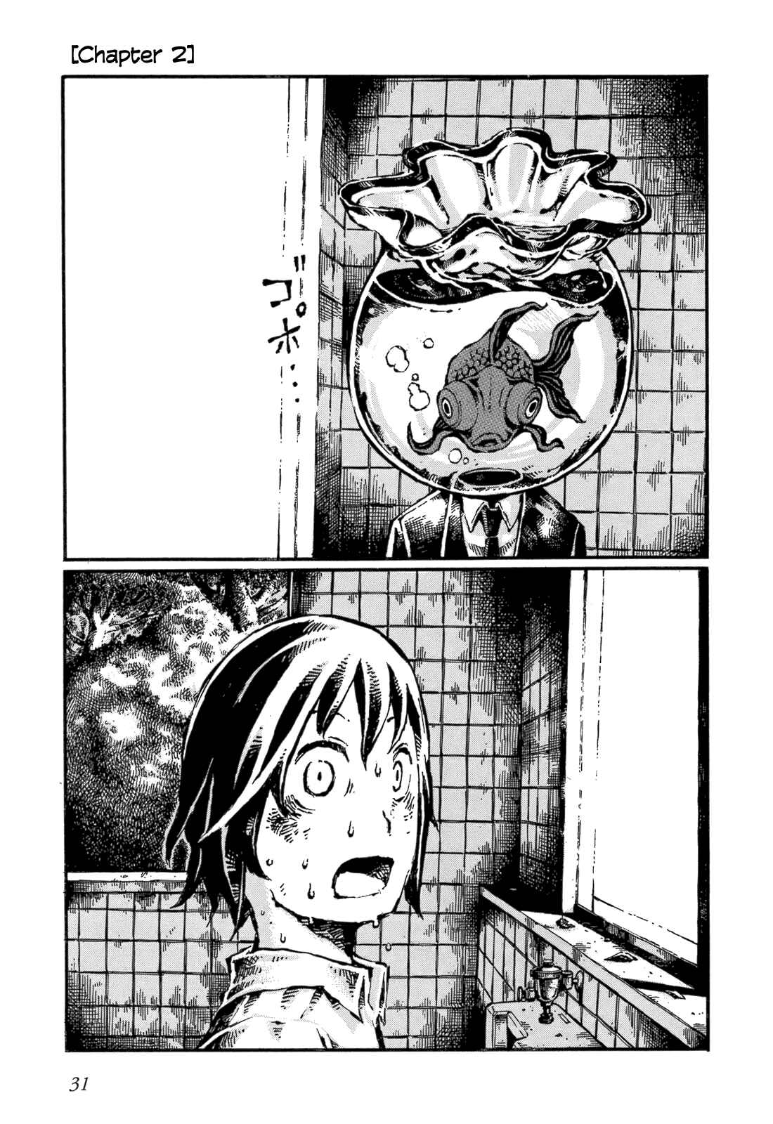Page 1 Chapter 2 Blood Diver Ringo and the Fishbowl Man