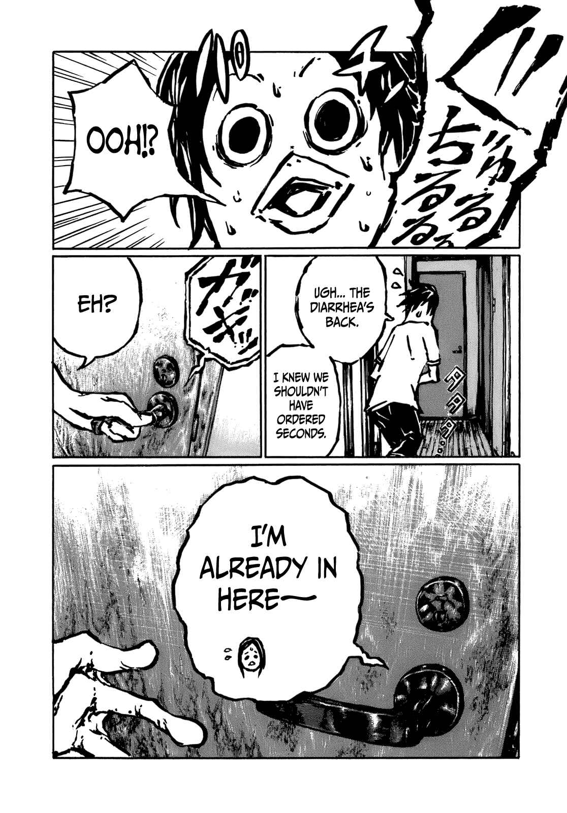 Page 21 Chapter 14.2 Blood Diver Ringo and the Fishbowl Man