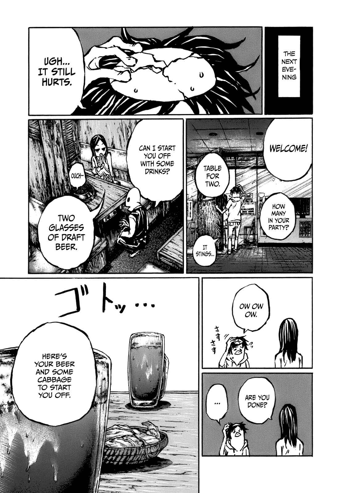 Page 7 Chapter 14.2 Blood Diver Ringo and the Fishbowl Man