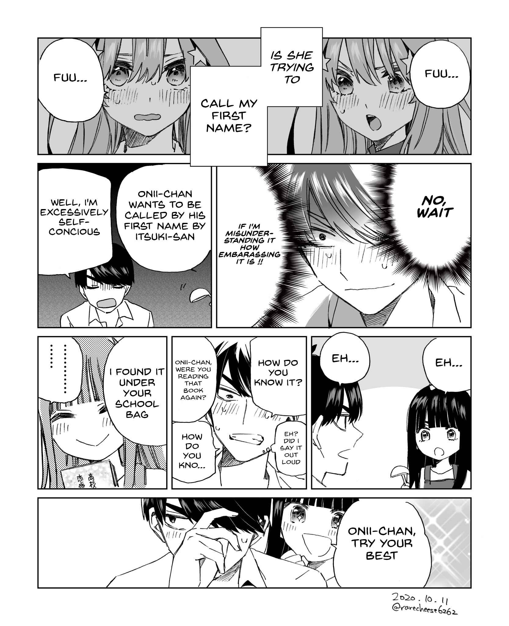 Page 3 Chapter 60 5Toubun no Hanayome - Edamames 5Toubun no Hanayome Collection (Doujinshi)