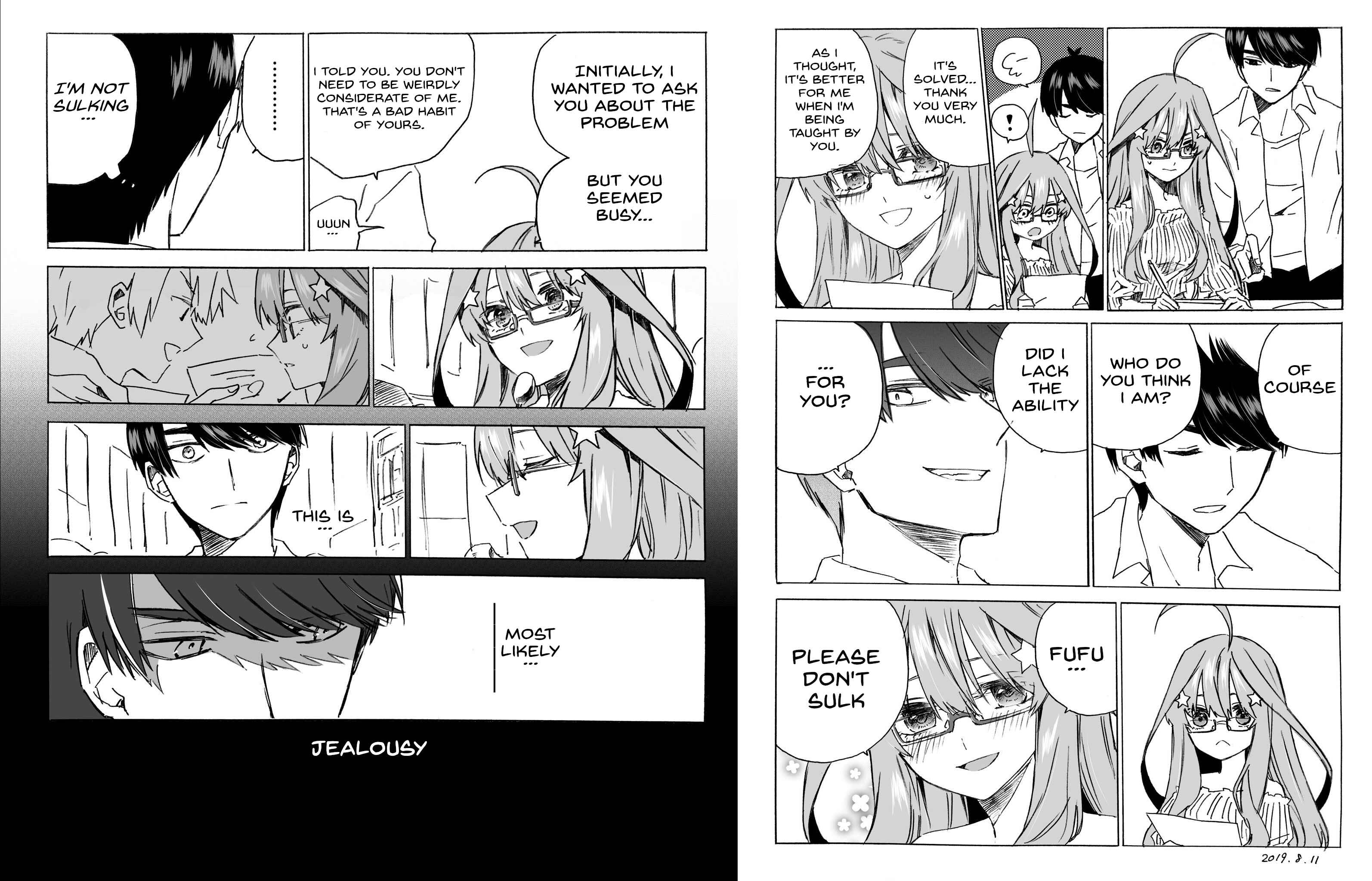 Page 1 Chapter 18 5Toubun no Hanayome - Edamames 5Toubun no Hanayome Collection (Doujinshi)