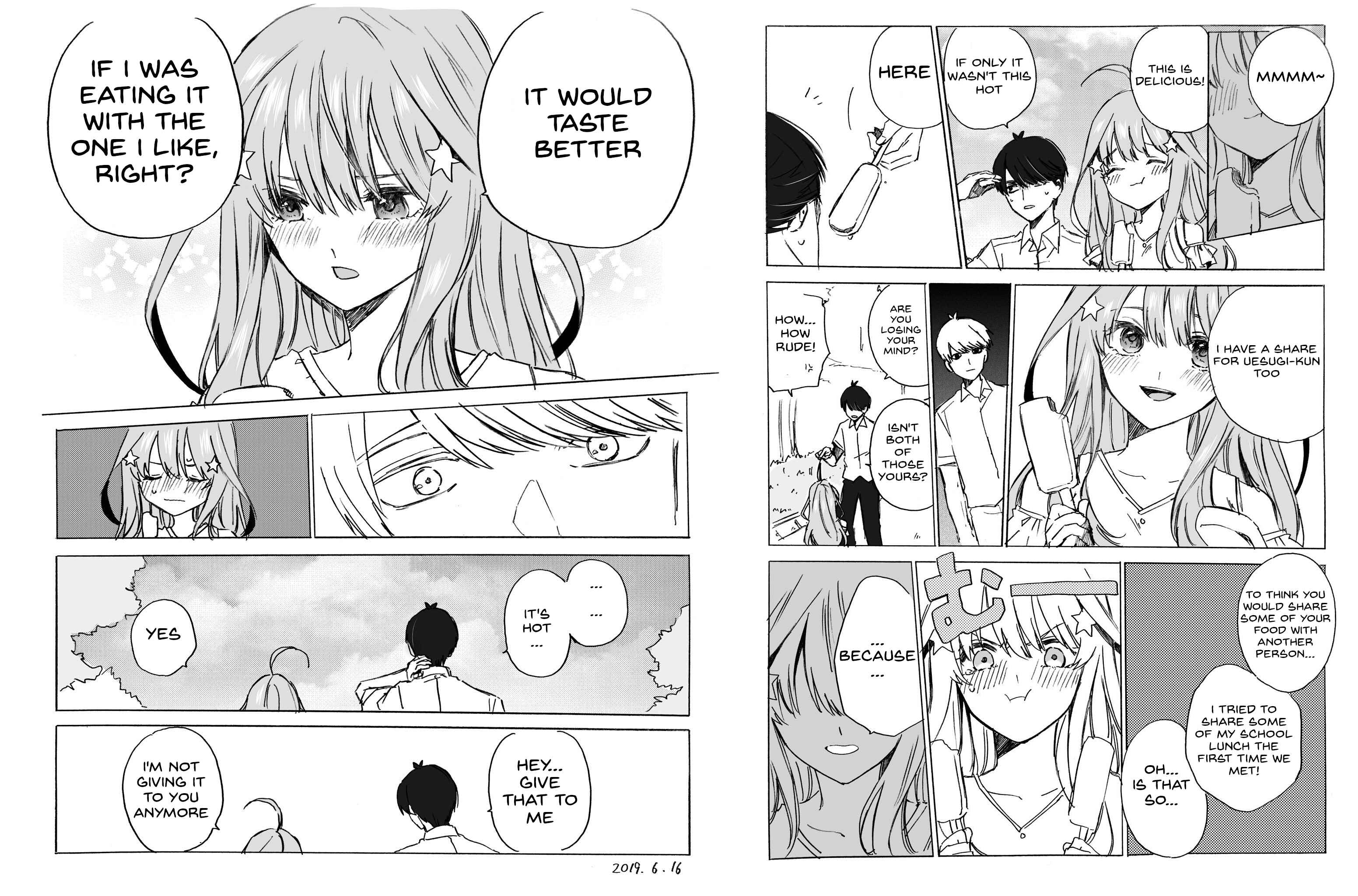 Page 1 Chapter 4 5Toubun no Hanayome - Edamames 5Toubun no Hanayome Collection (Doujinshi)