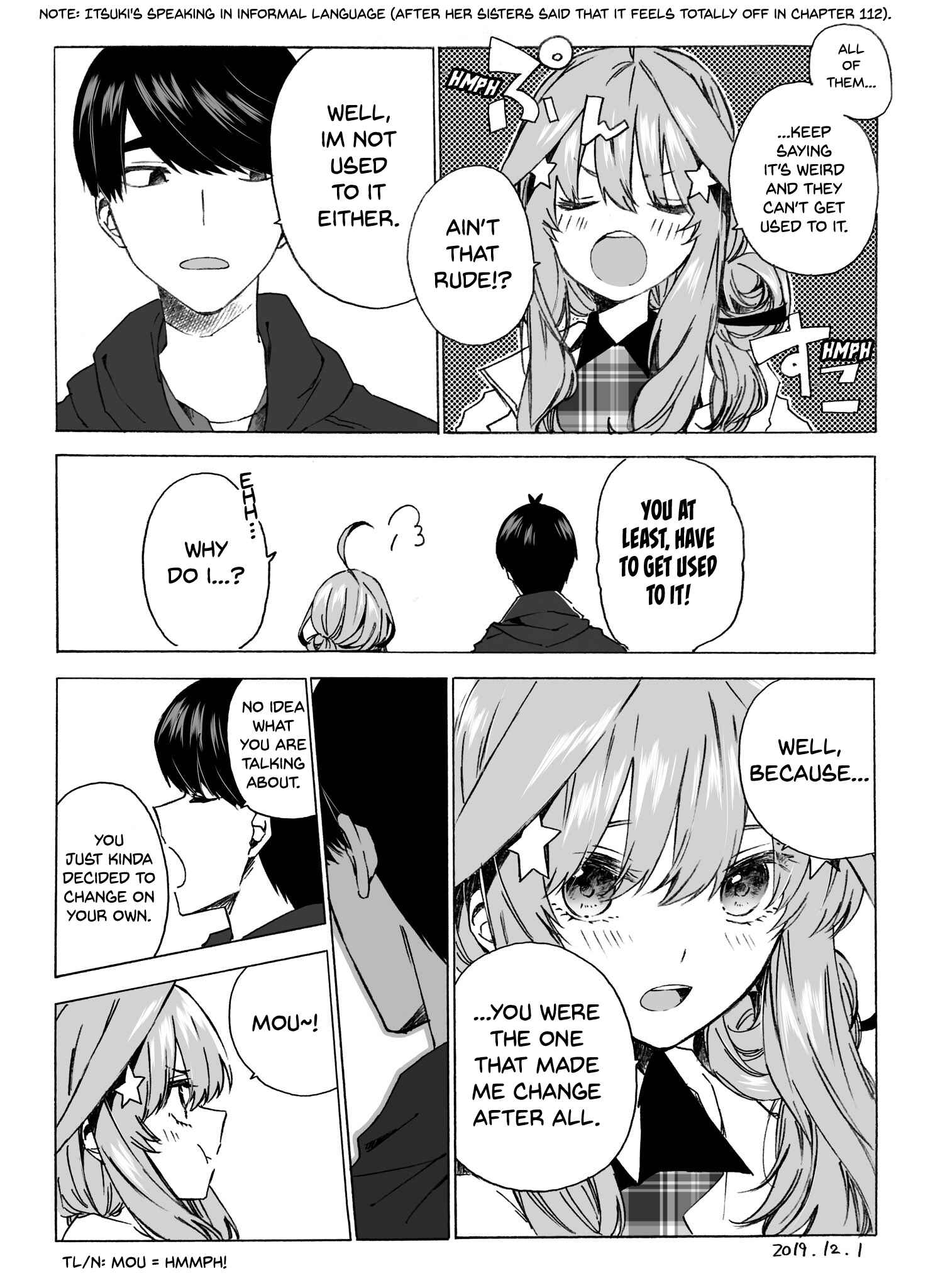 Page 1 Chapter 46 5Toubun no Hanayome - Edamames 5Toubun no Hanayome Collection (Doujinshi)