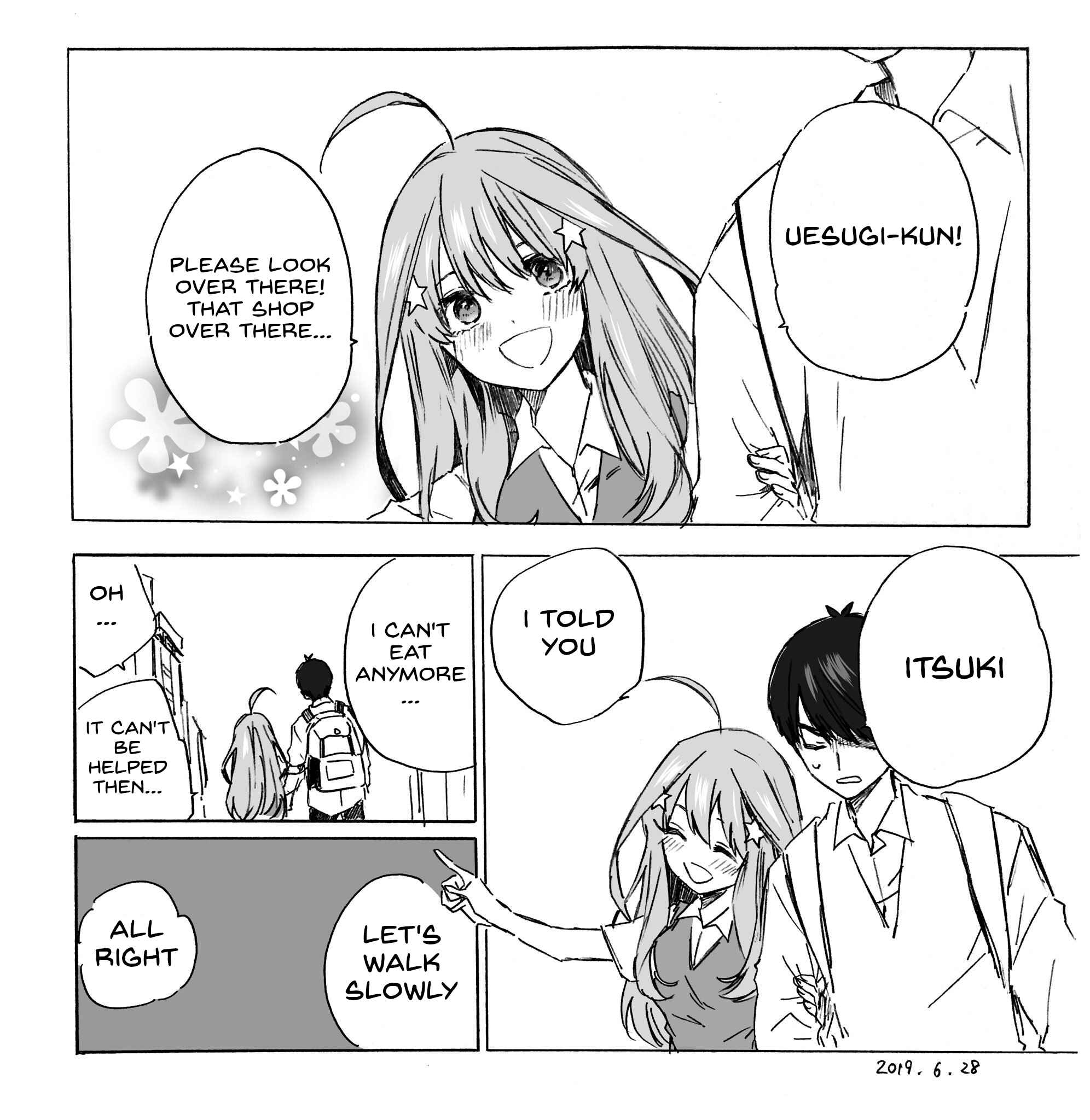 Page 1 Chapter 5 5Toubun no Hanayome - Edamames 5Toubun no Hanayome Collection (Doujinshi)