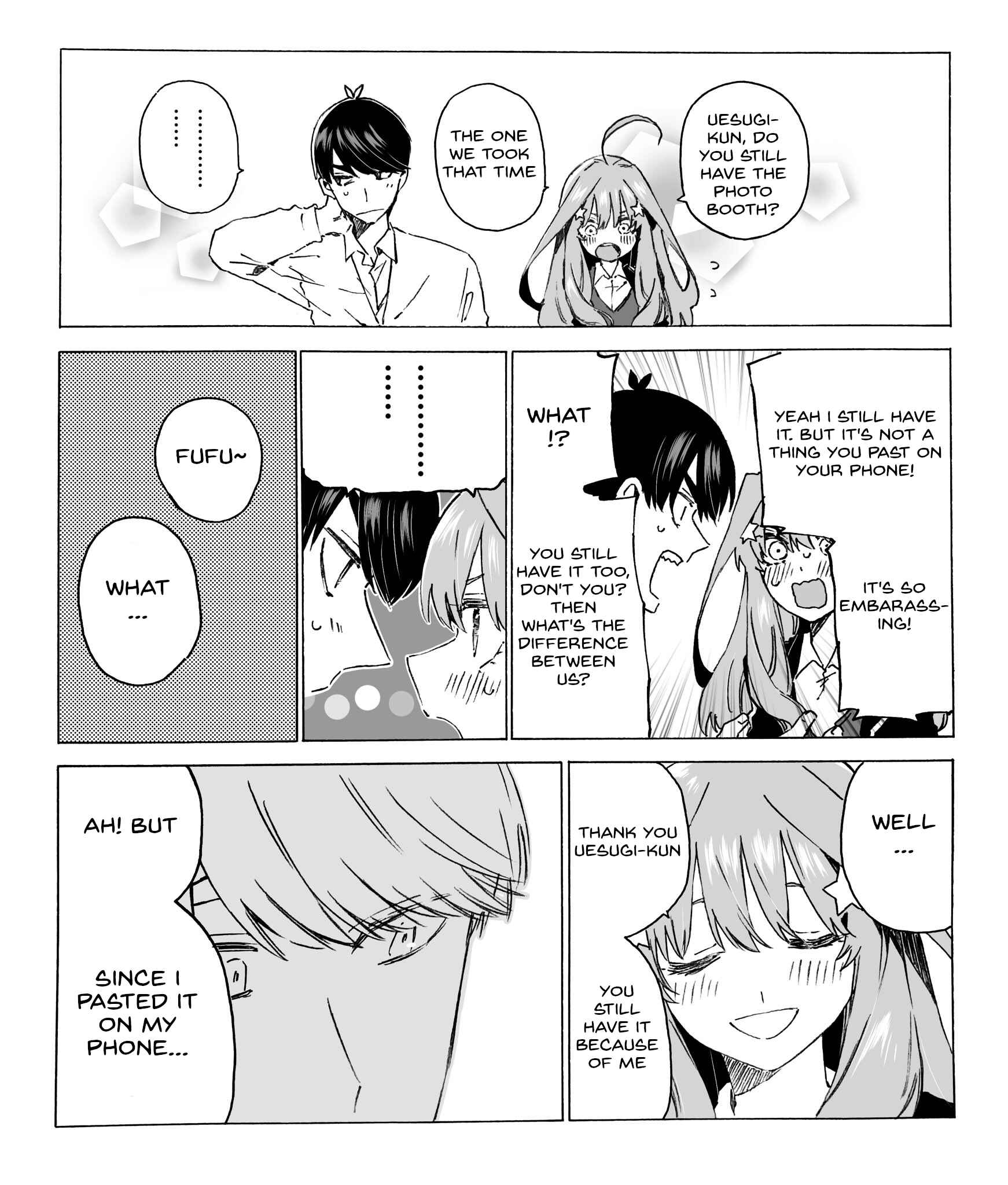 Page 1 Chapter 50 5Toubun no Hanayome - Edamames 5Toubun no Hanayome Collection (Doujinshi)