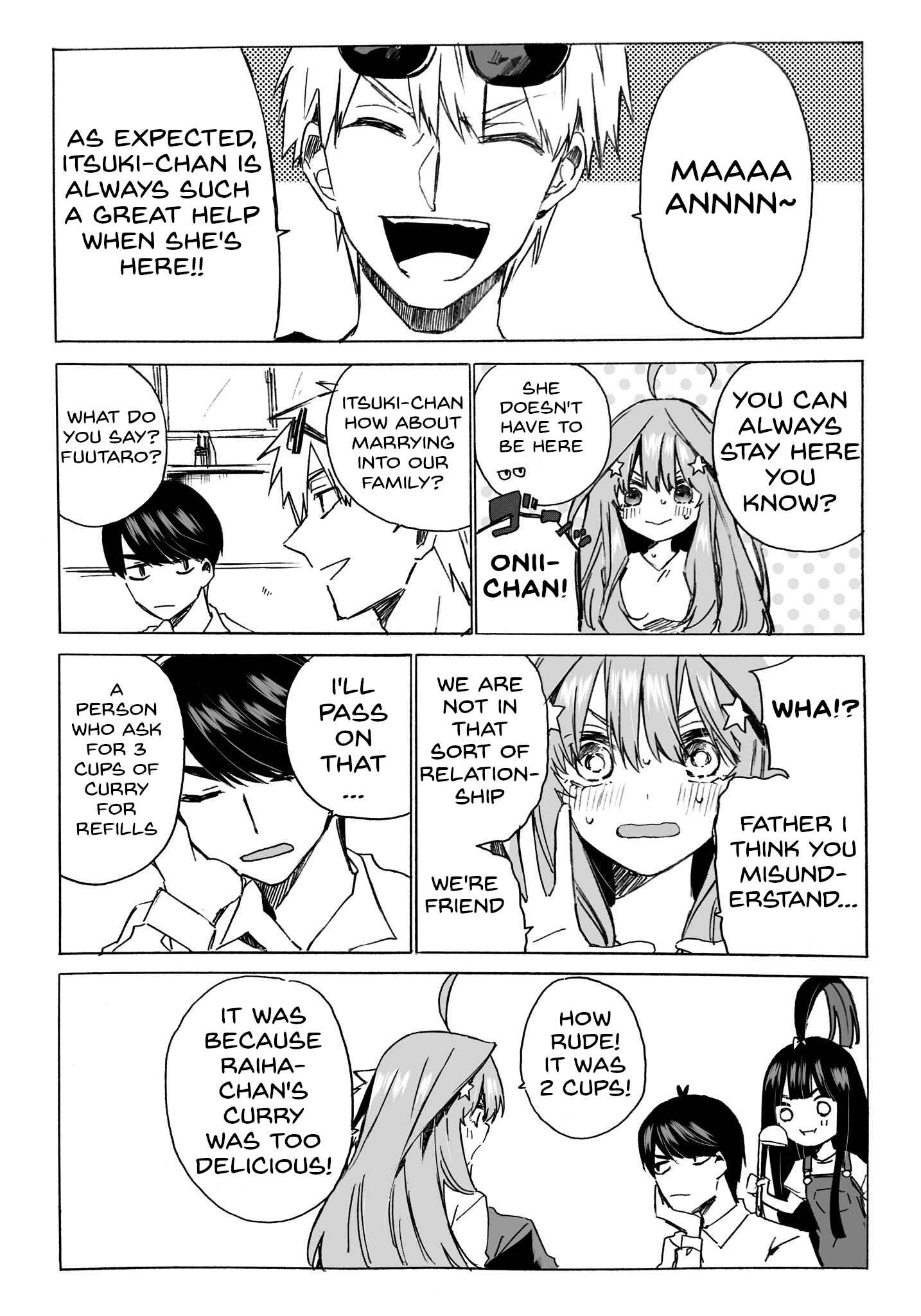 Page 1 Chapter 30 5Toubun no Hanayome - Edamames 5Toubun no Hanayome Collection (Doujinshi)