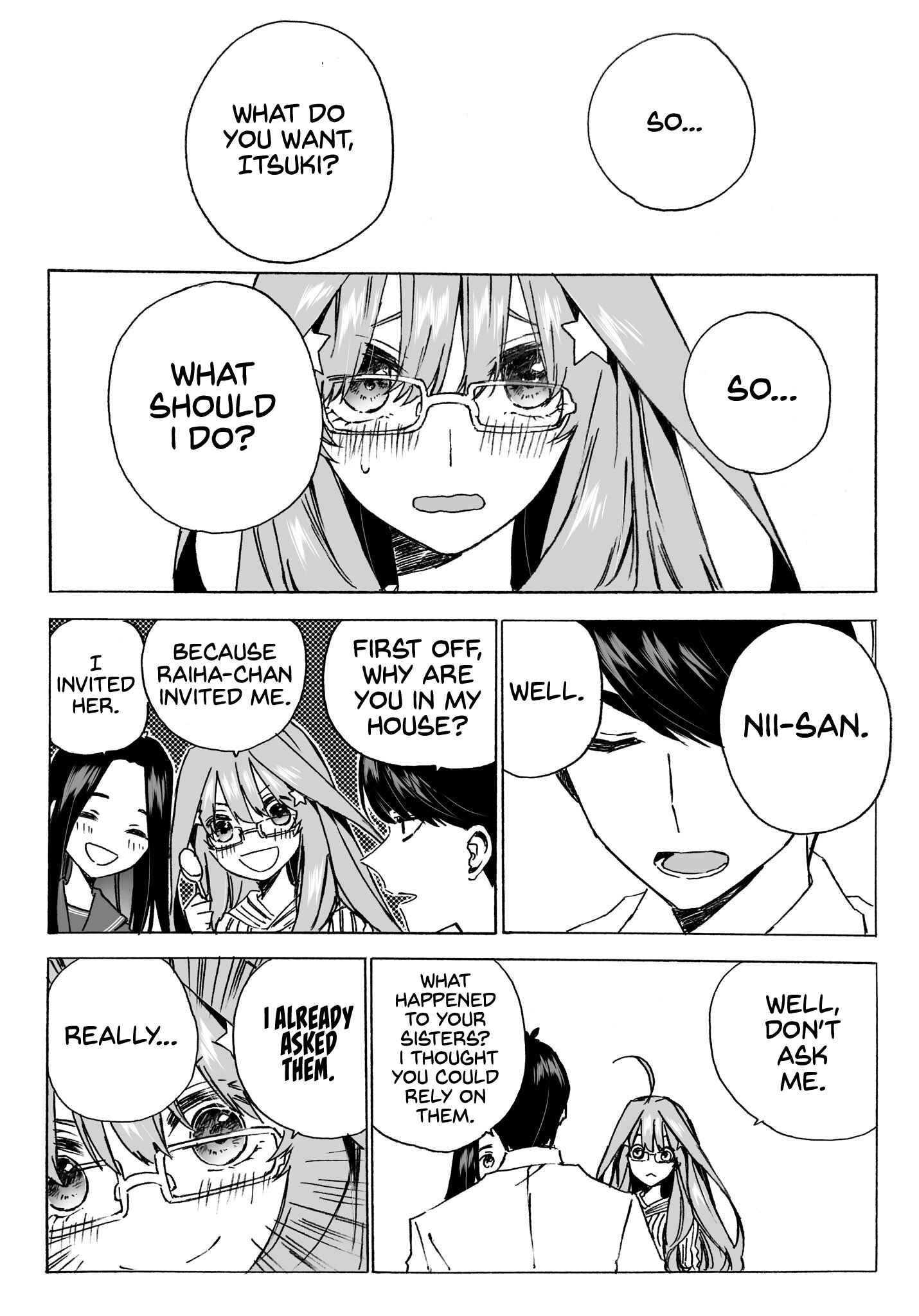 Page 3 Chapter 45 5Toubun no Hanayome - Edamames 5Toubun no Hanayome Collection (Doujinshi)