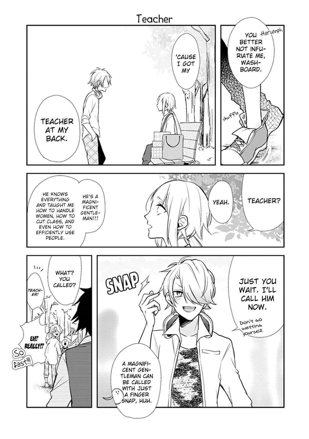 Page 11 Chapter 7 Dirt-Poor High-School Girl and the Gentlemanly Monster
