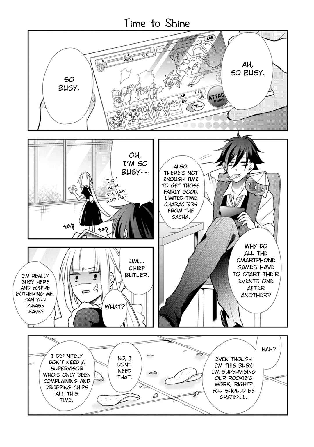 Page 12 Chapter 3 Dirt-Poor High-School Girl and the Gentlemanly Monster