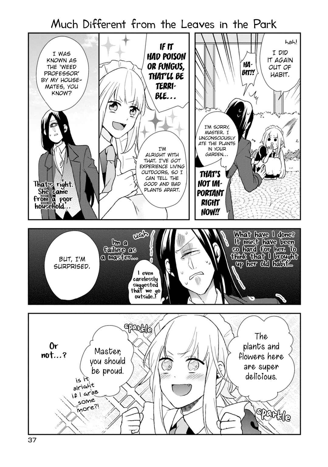 Page 11 Chapter 2 Dirt-Poor High-School Girl and the Gentlemanly Monster