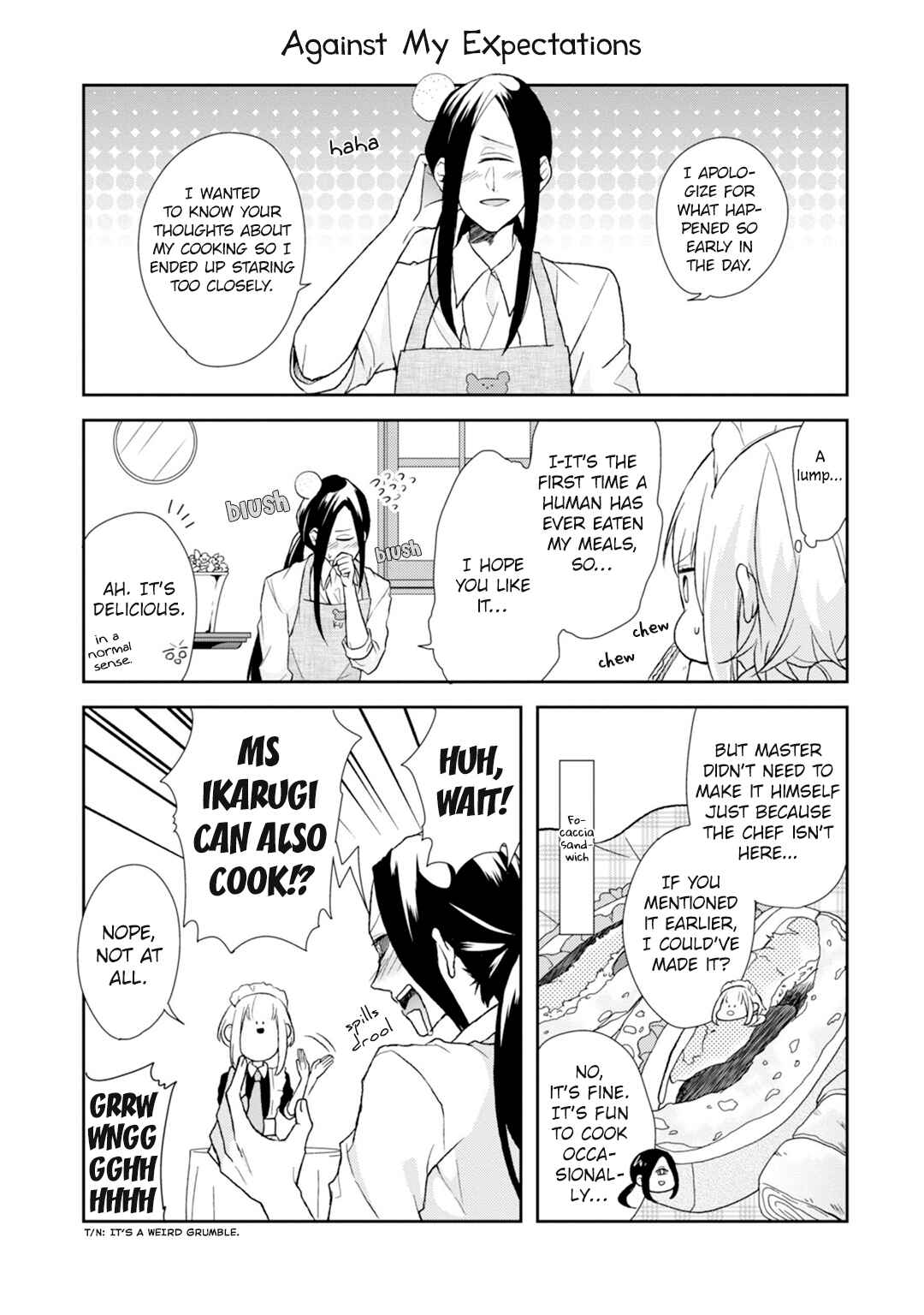 Page 4 Chapter 2 Dirt-Poor High-School Girl and the Gentlemanly Monster