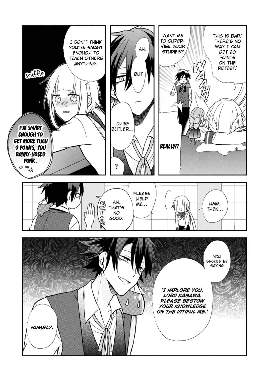 Page 4 Chapter 5 Dirt-Poor High-School Girl and the Gentlemanly Monster