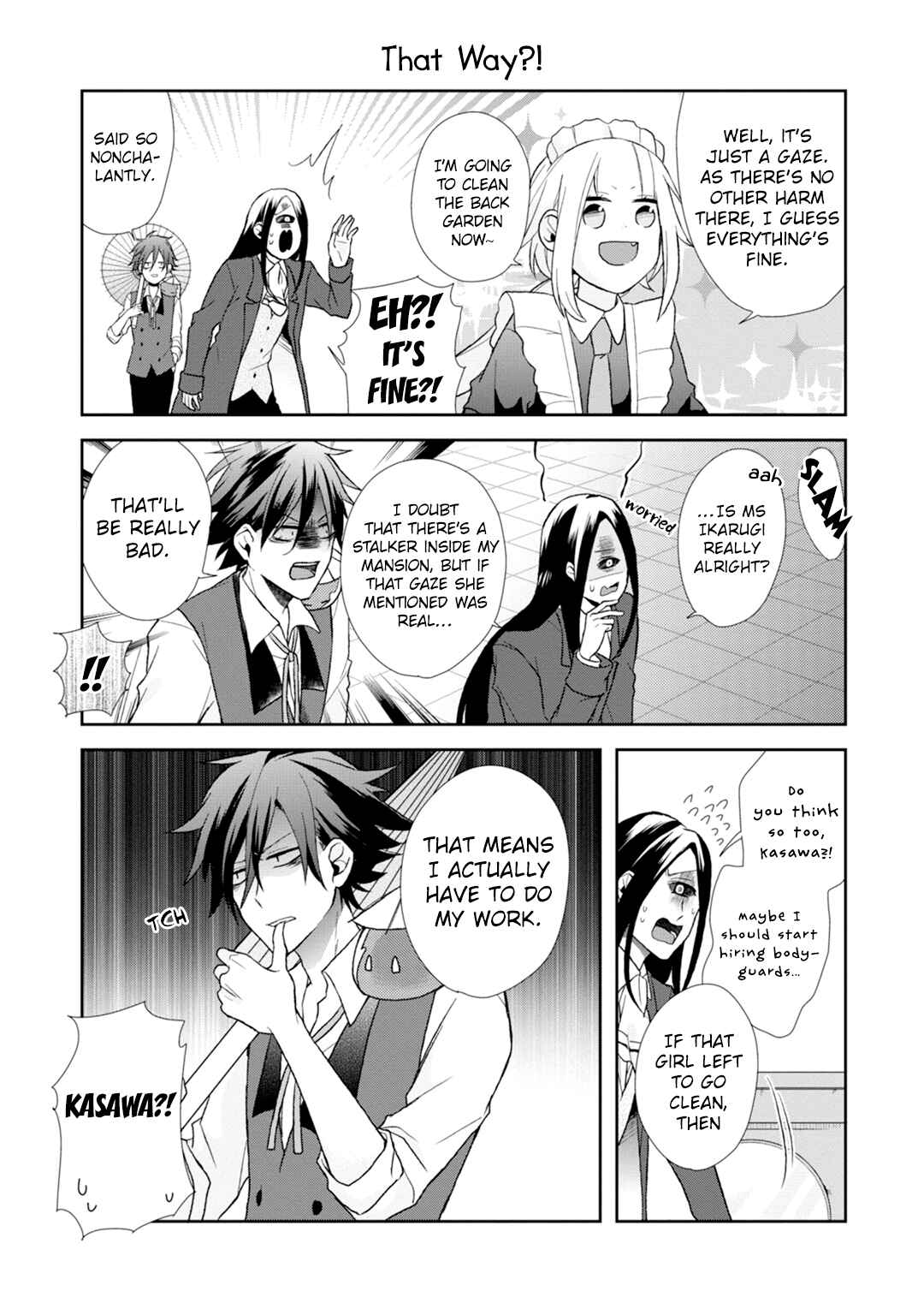 Page 4 Chapter 4 Dirt-Poor High-School Girl and the Gentlemanly Monster